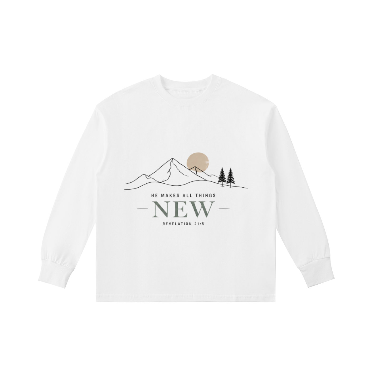 Renewal Cotton Long Sleeve Tee