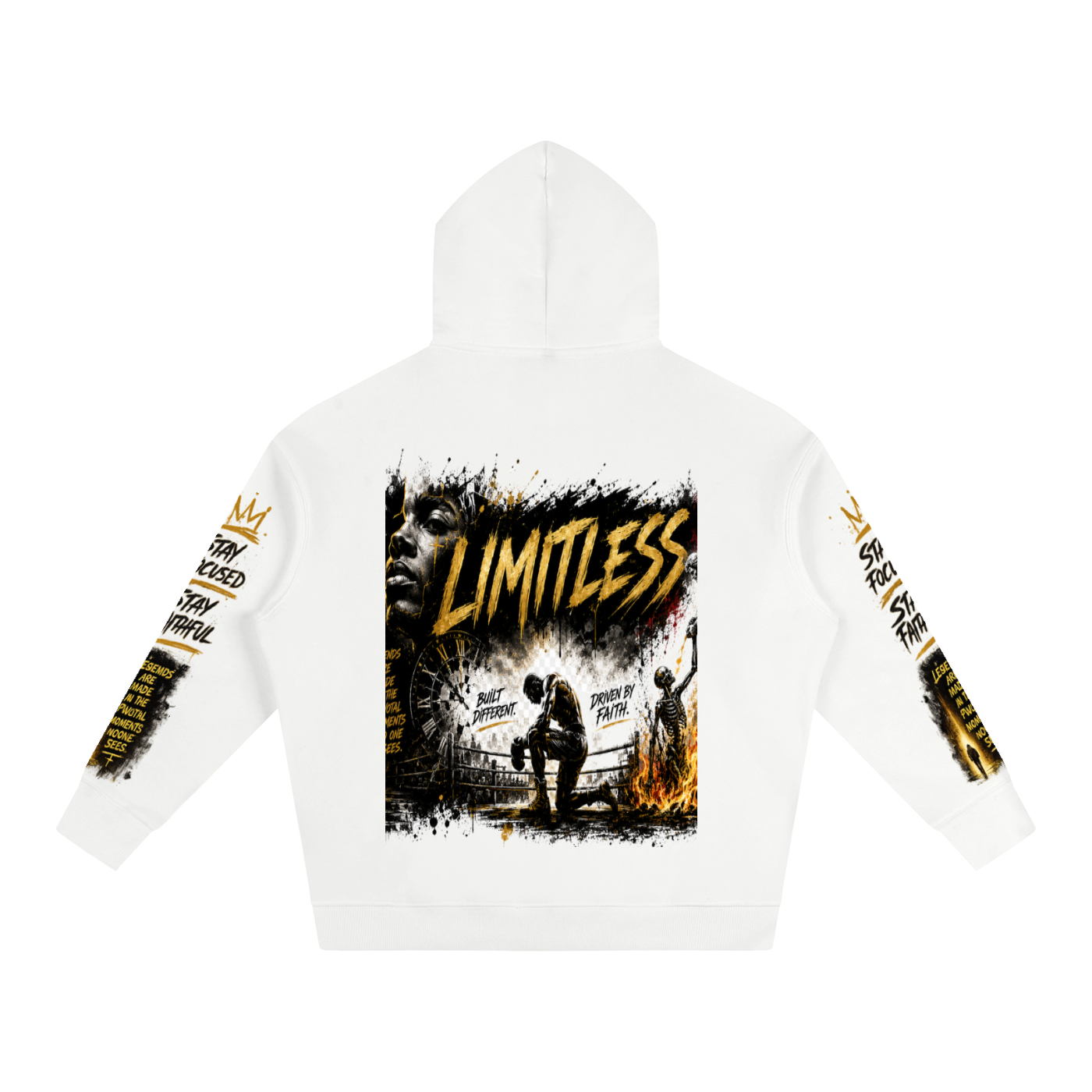 Oversize Fleeced Hoodie
