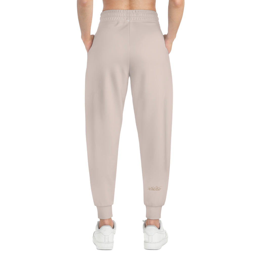 Minimal Embossed 'AMBITIOUS' Joggers