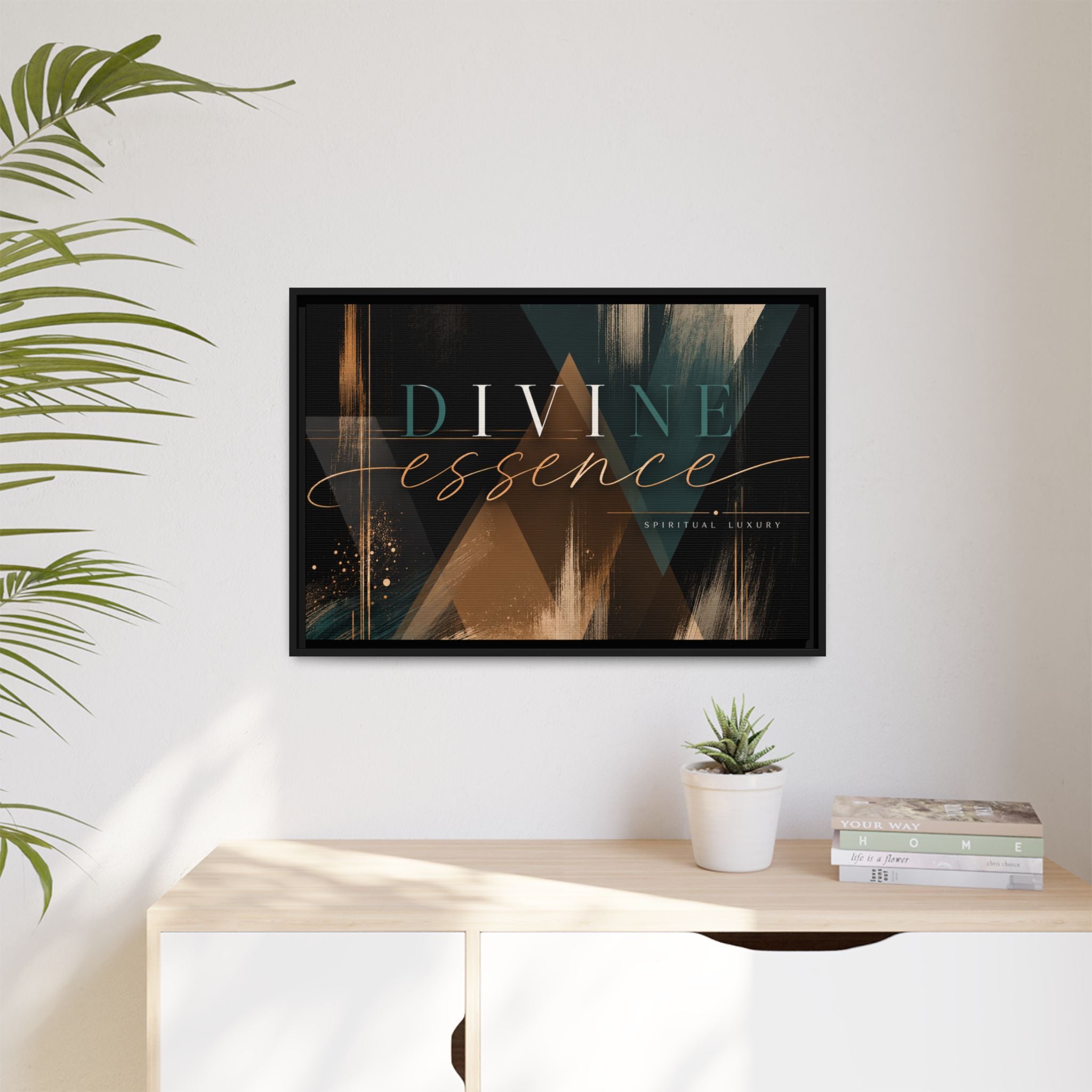 Divine Essence" Abstract Spiritual Luxury Wall Decor