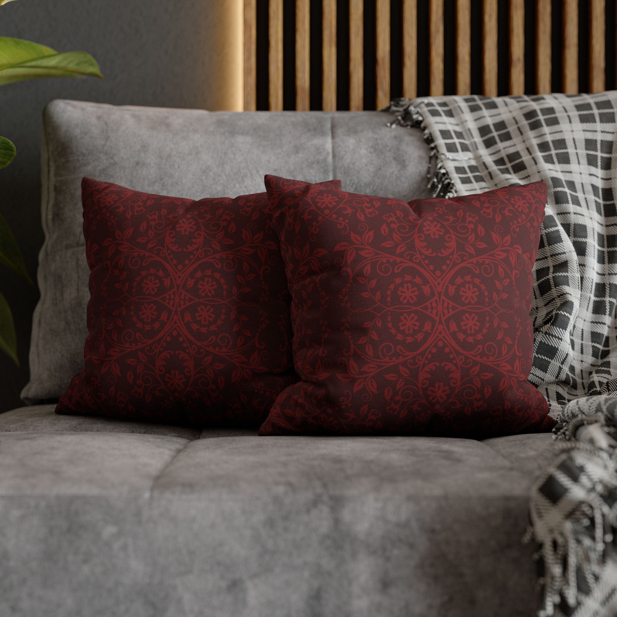 Burgundi Accent Pillow