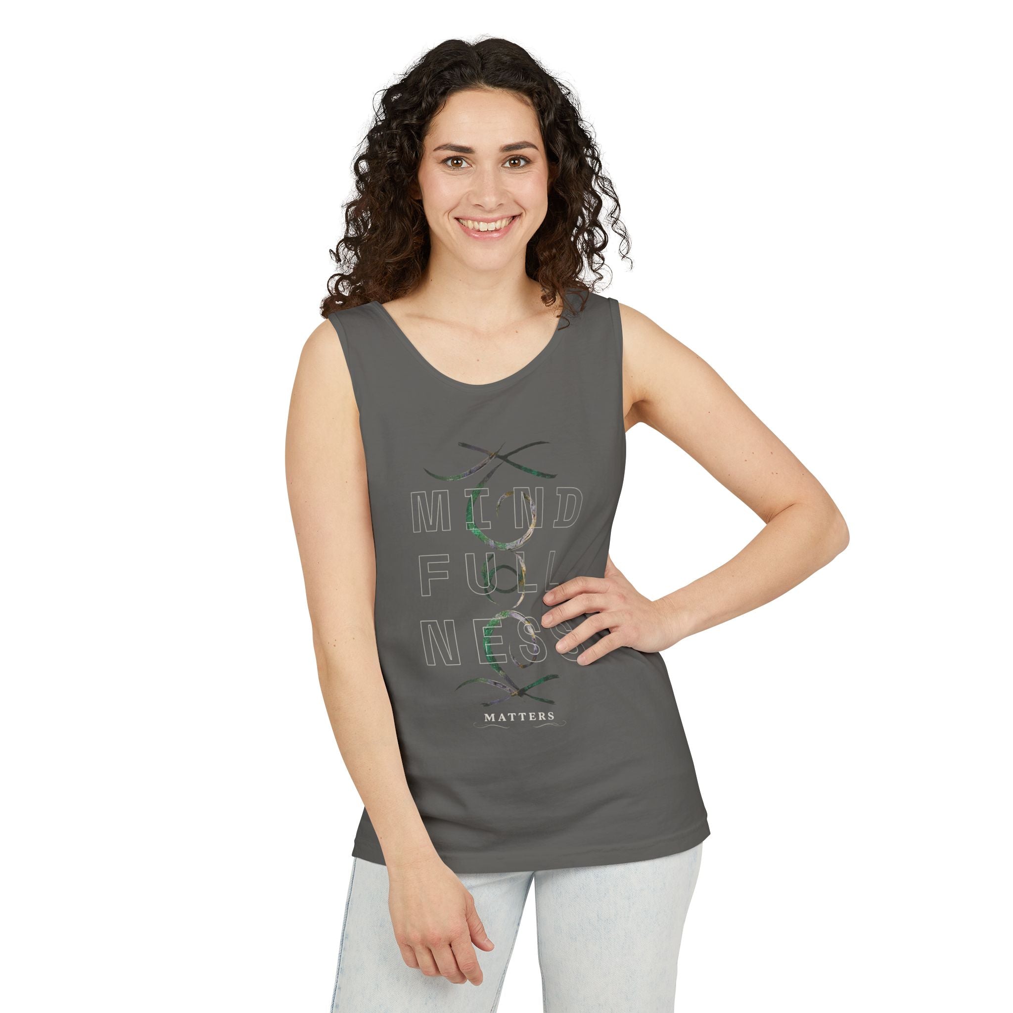 Mindfulness Matters Tank Top — Meditation/Yoga Inspirational Tank