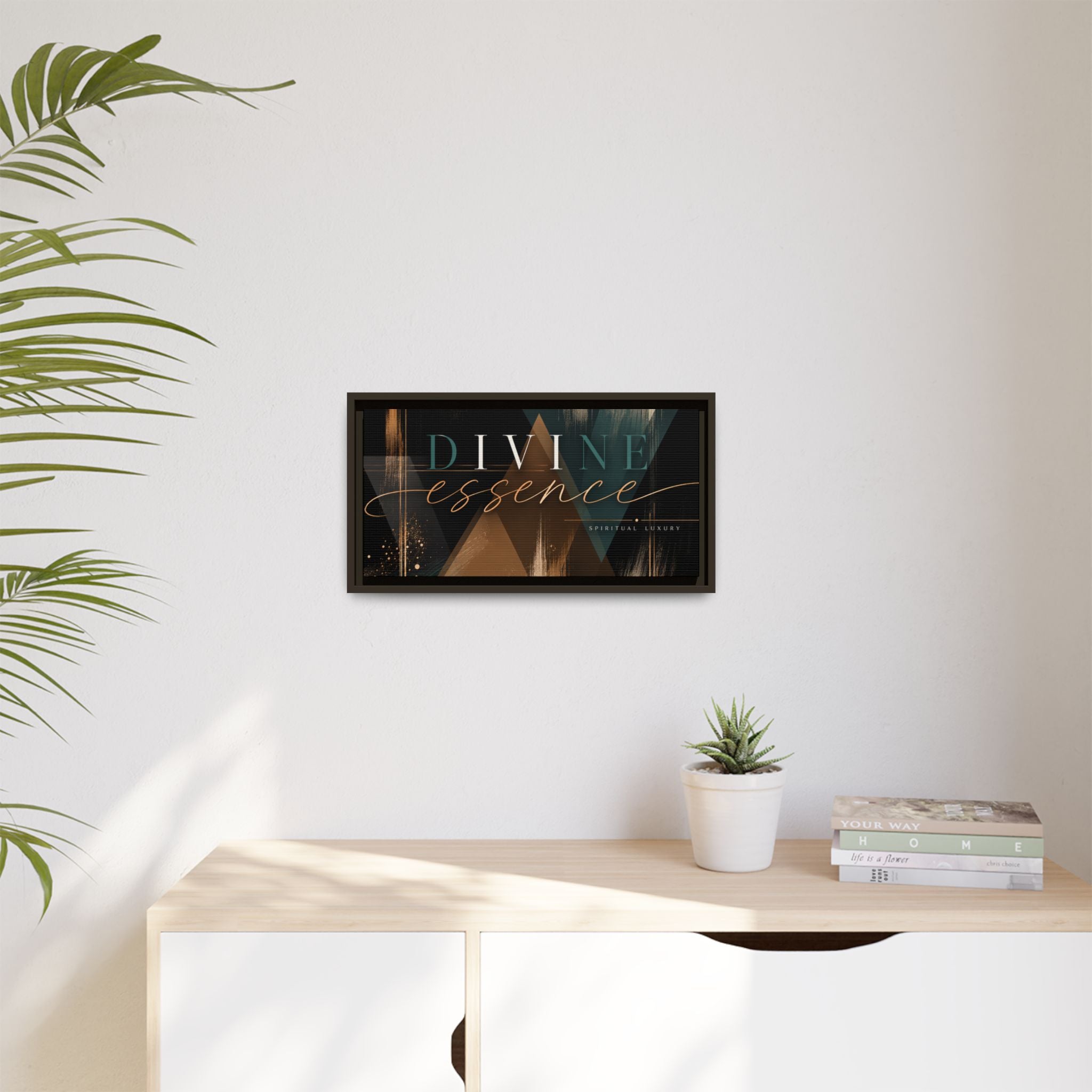 Divine Essence" Abstract Spiritual Luxury Wall Decor