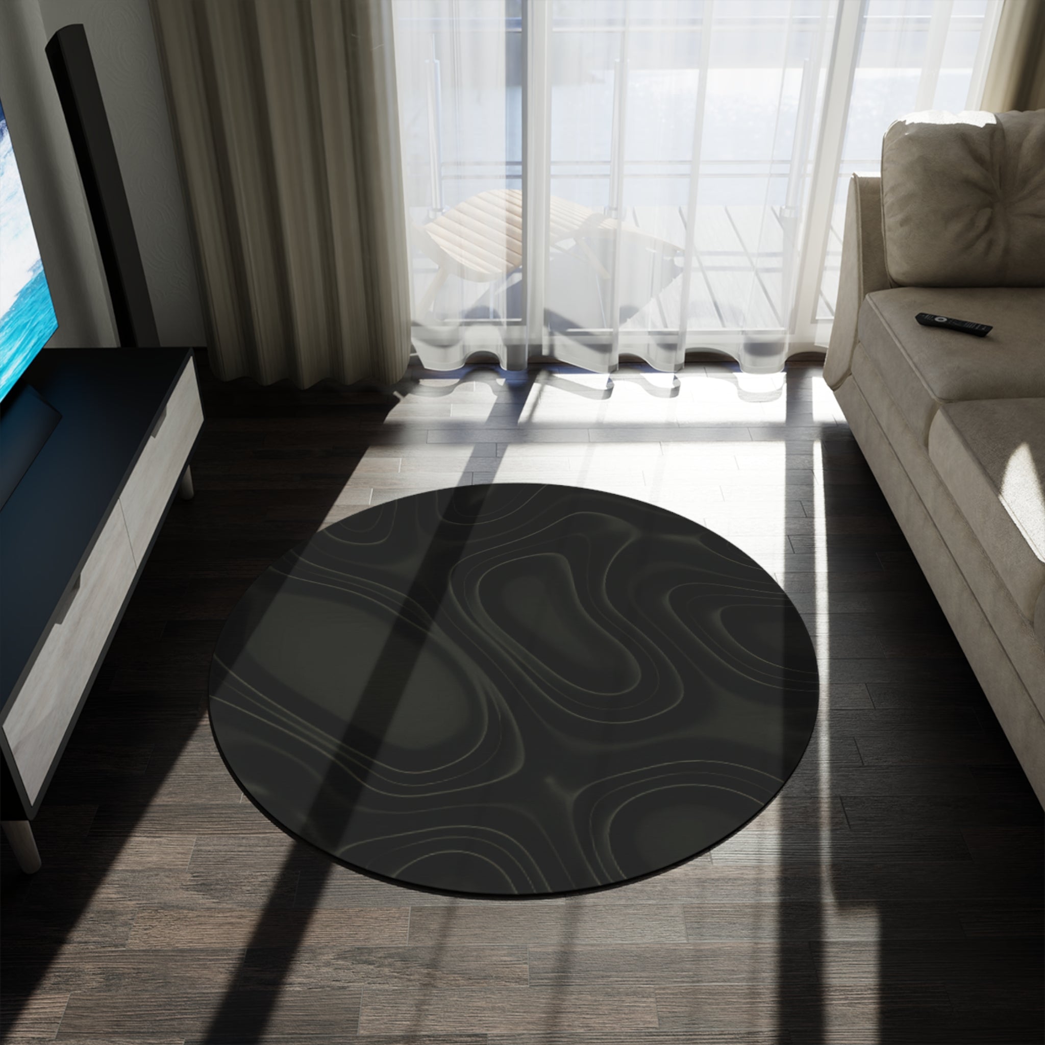 Onyx Round Rug