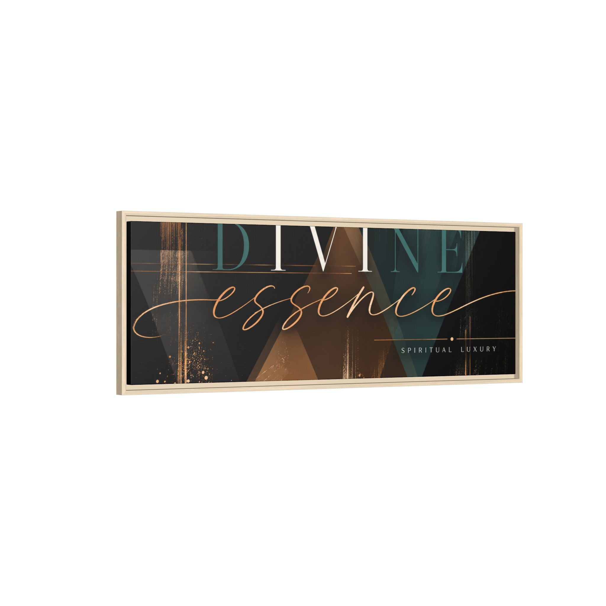 Divine Essence" Abstract Spiritual Luxury Wall Decor