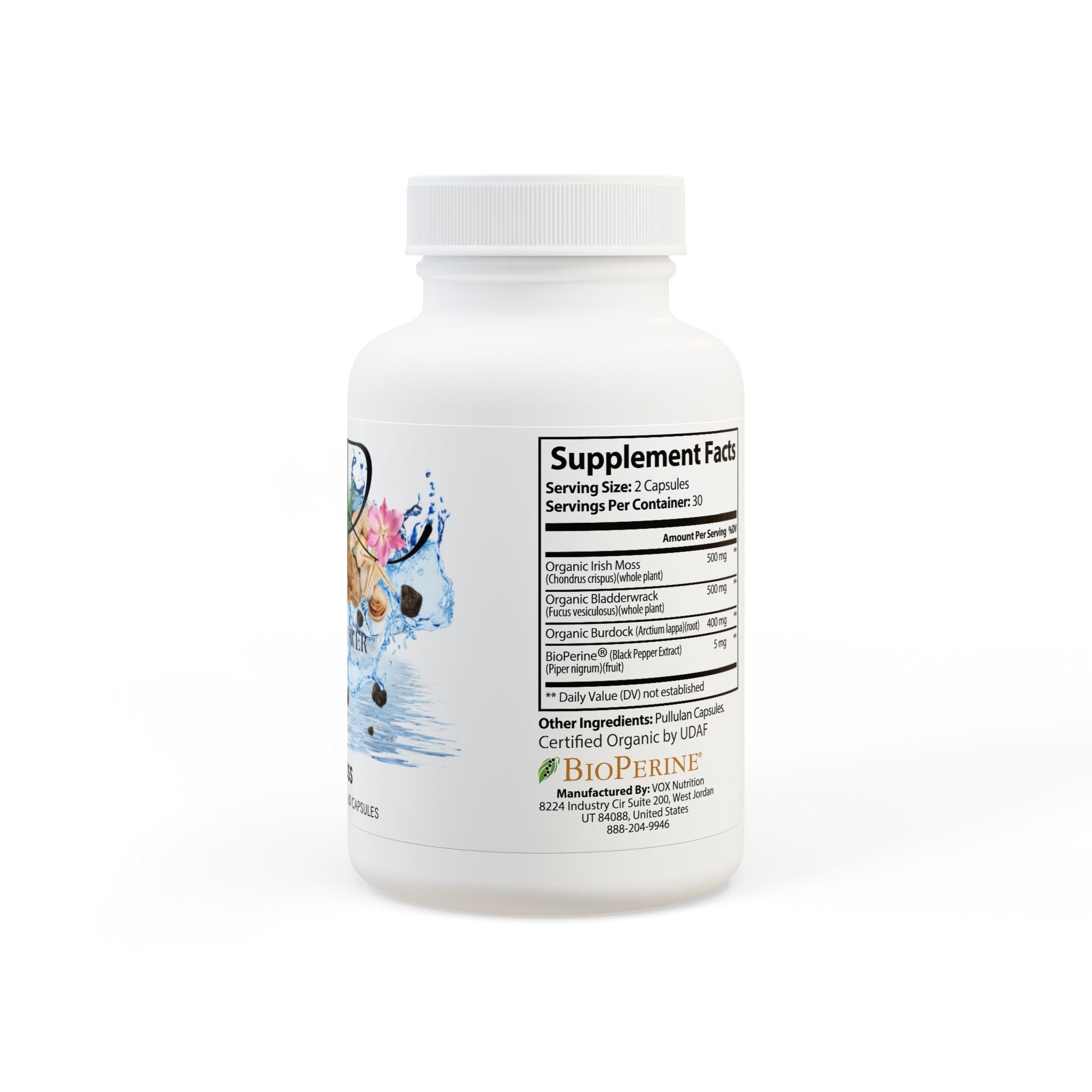 God Power Sea Moss Supplement (60 Capsules)