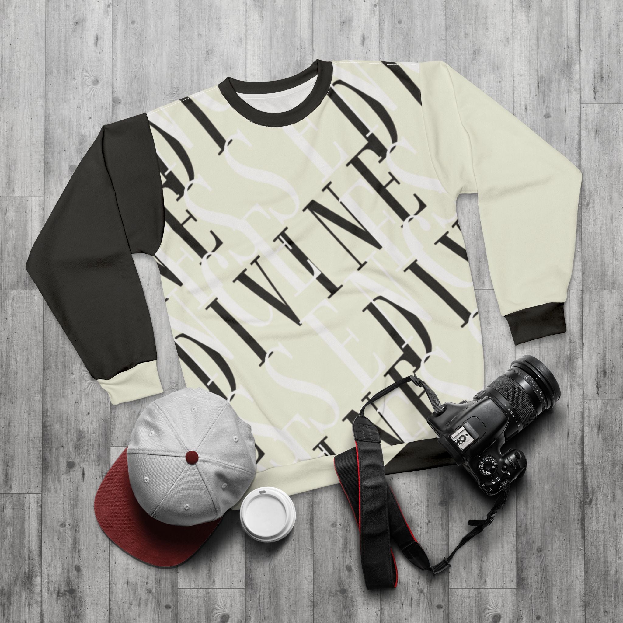 Divine Neutral Typographic Crewneck