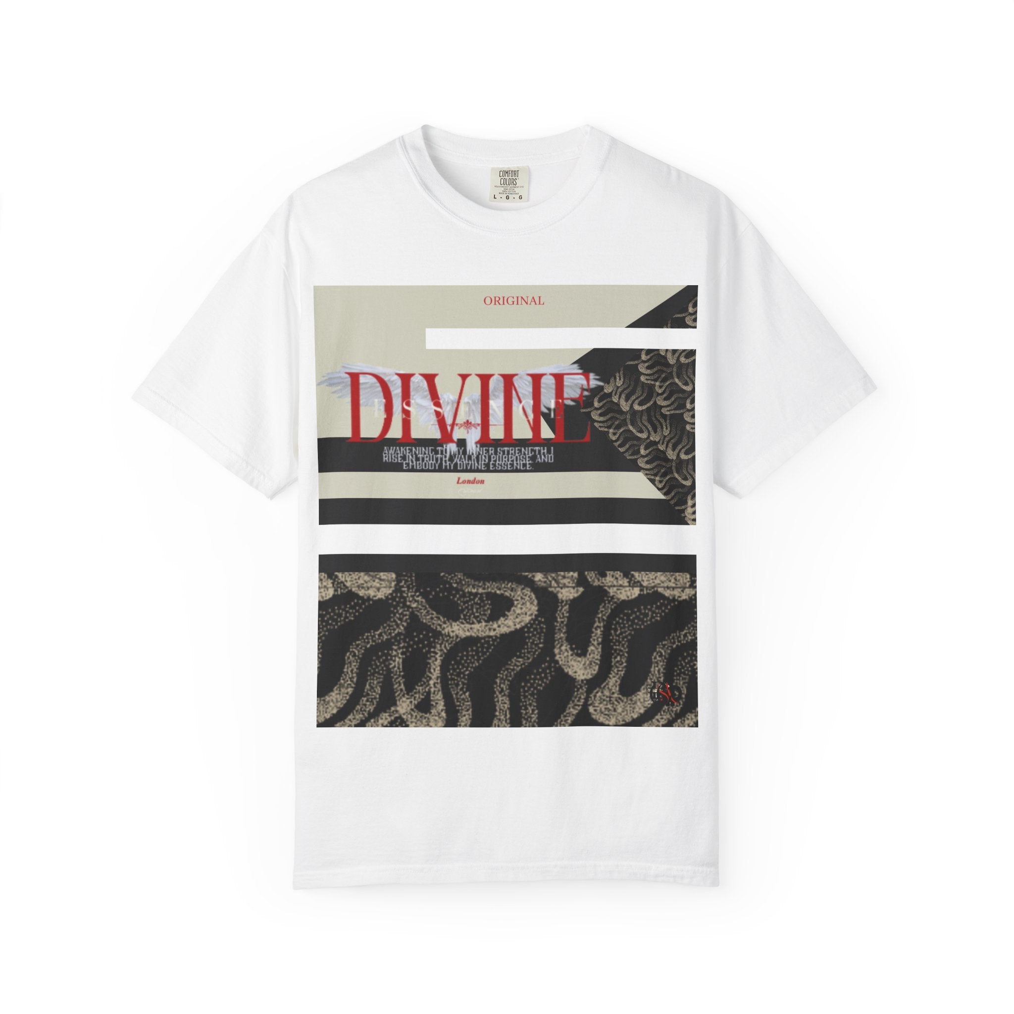 Divine Graphic T-Shirt — Vintage Snake Print Tee