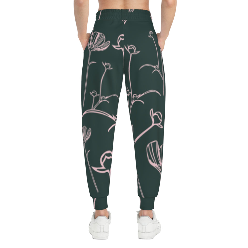 Ezzence Floral Sketch Joggers