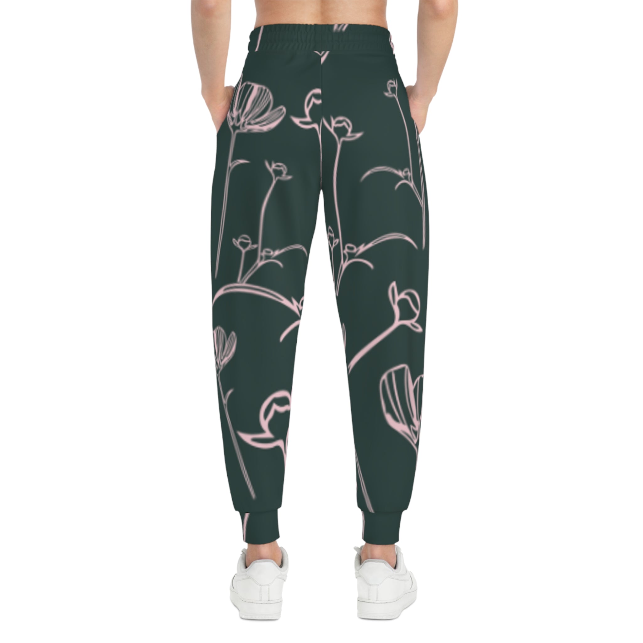 Ezzence Floral Sketch Joggers