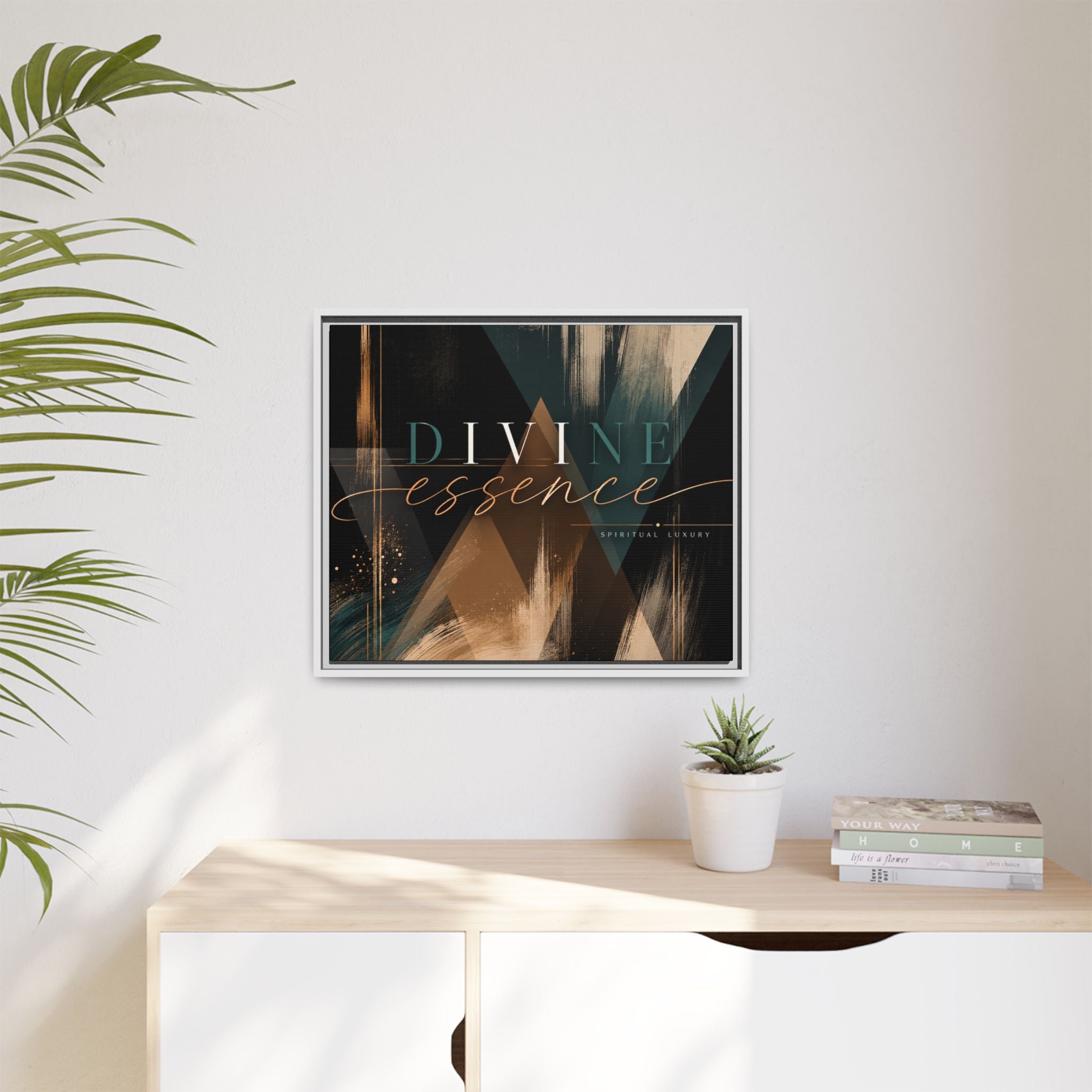 Divine Essence" Abstract Spiritual Luxury Wall Decor