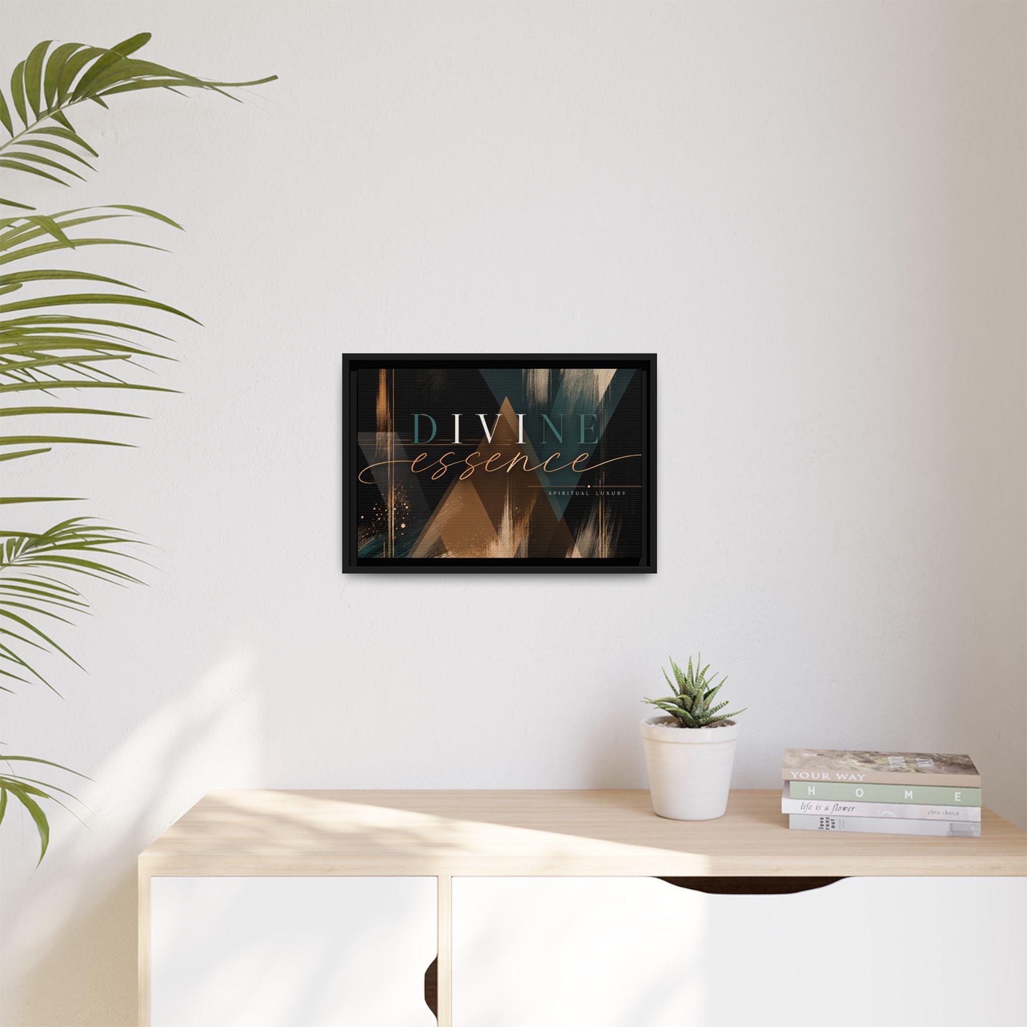 Divine Essence" Abstract Spiritual Luxury Wall Decor