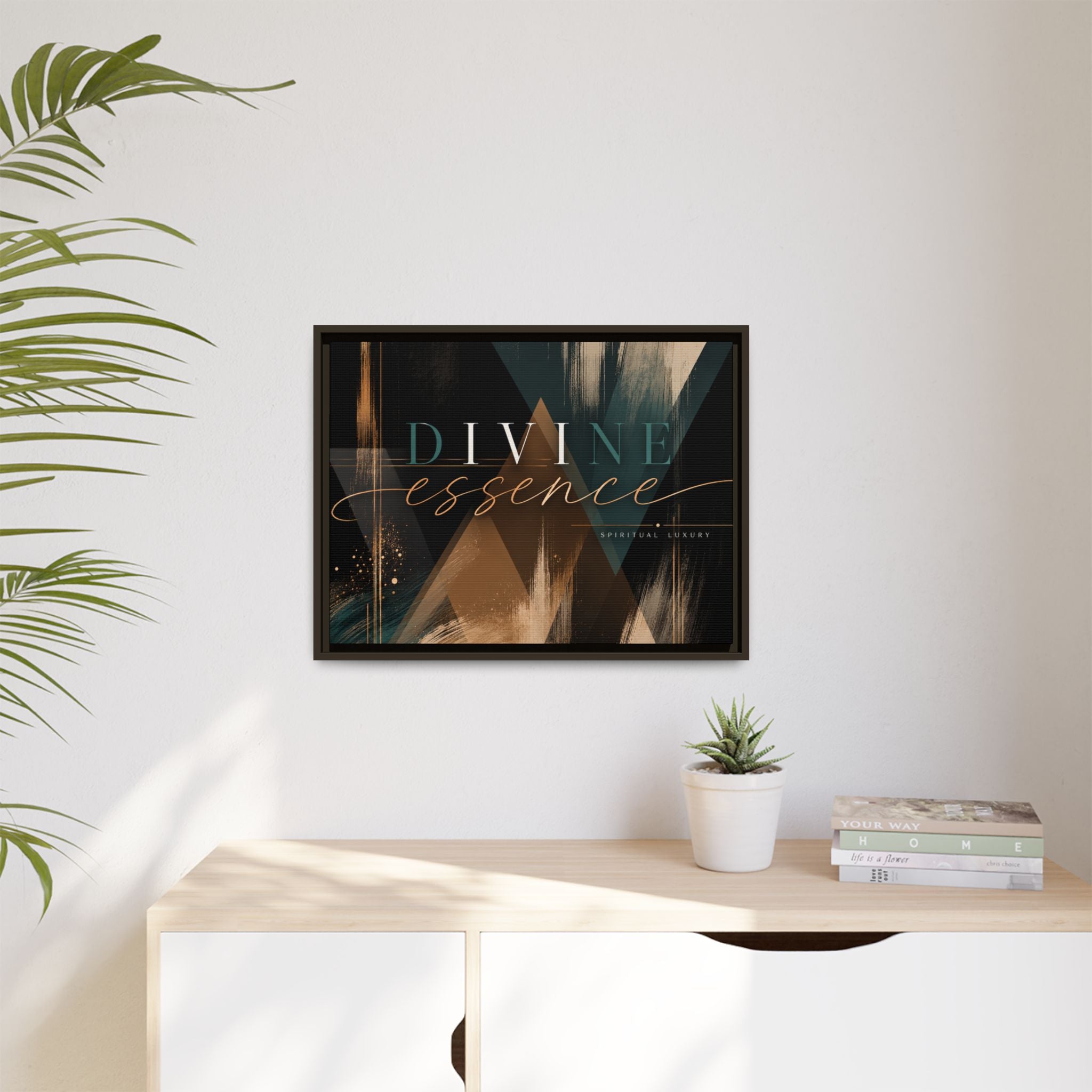 Divine Essence" Abstract Spiritual Luxury Wall Decor