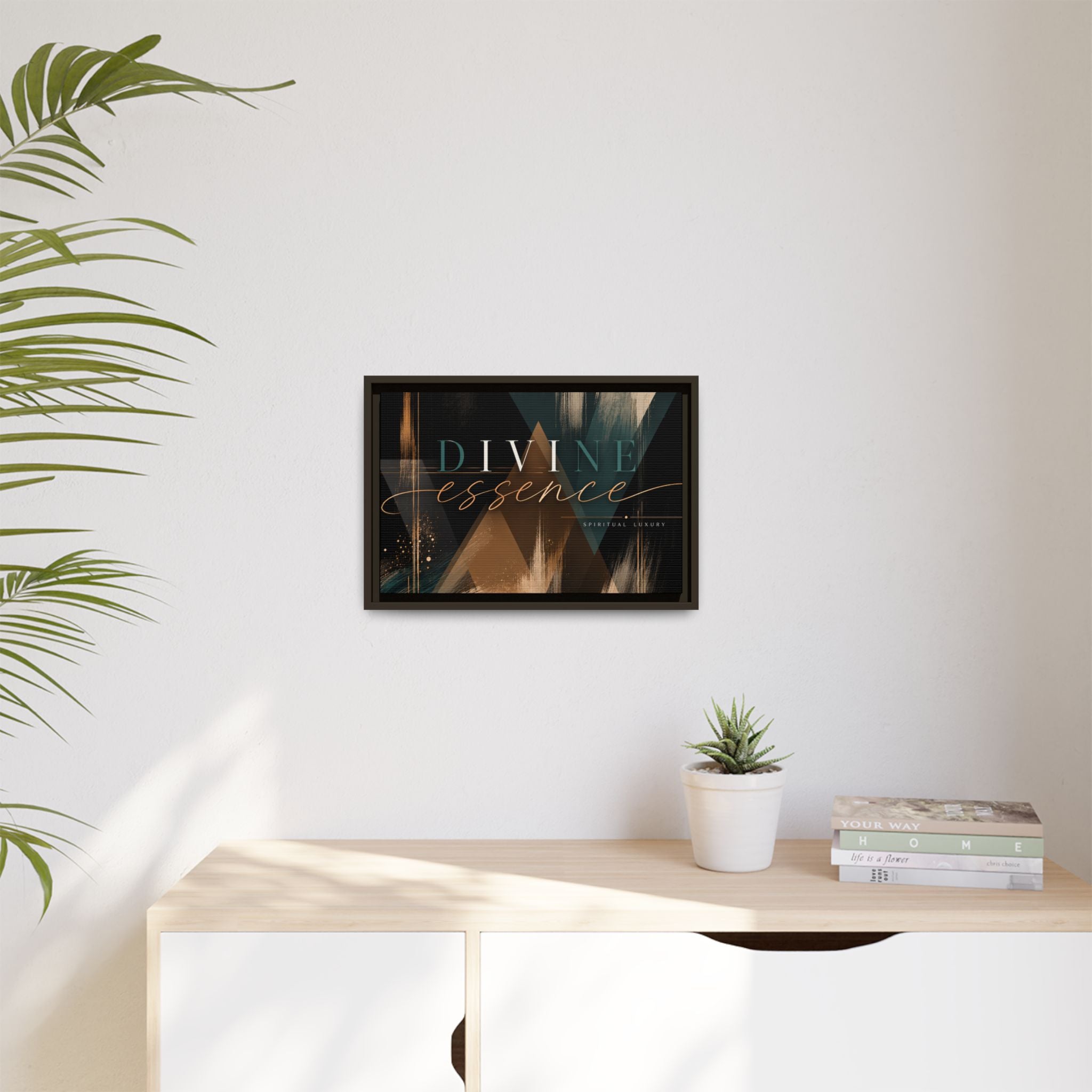 Divine Essence" Abstract Spiritual Luxury Wall Decor
