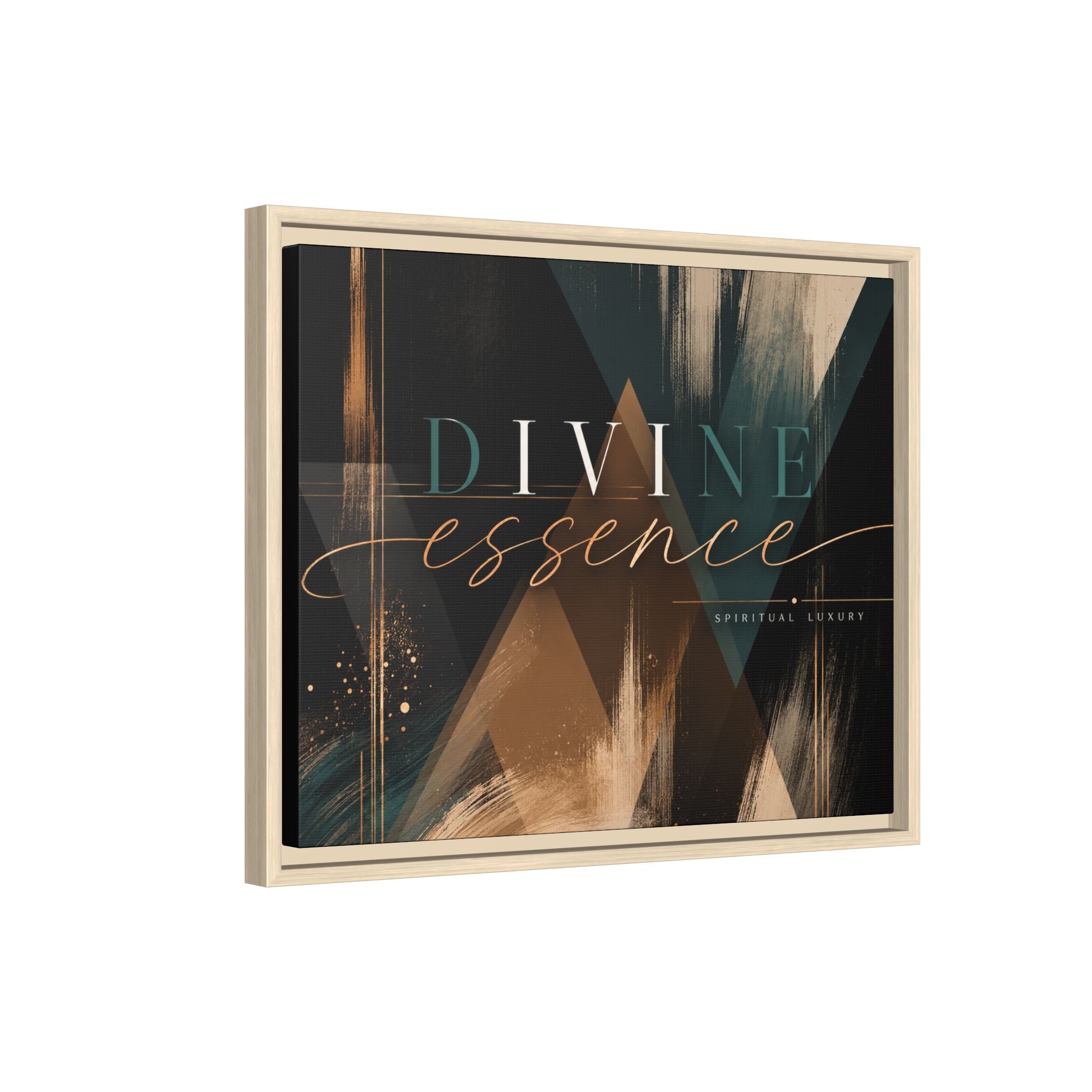 Divine Essence" Abstract Spiritual Luxury Wall Decor