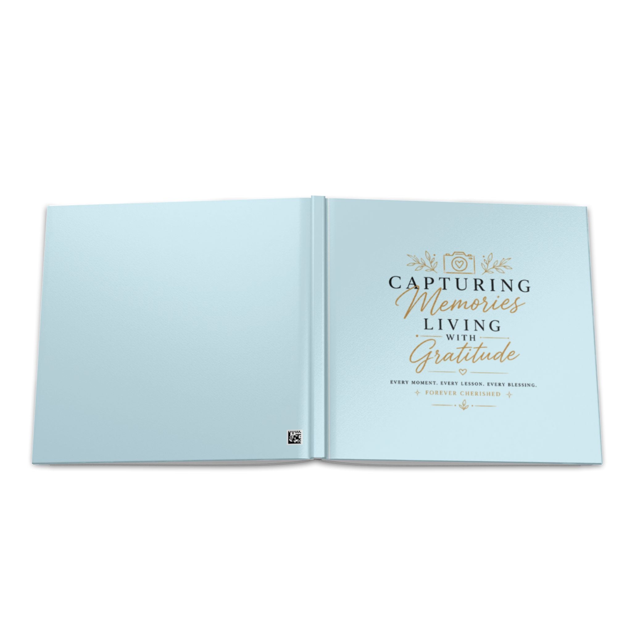 "Capturing Memories, Living with Gratitude" Photo Book