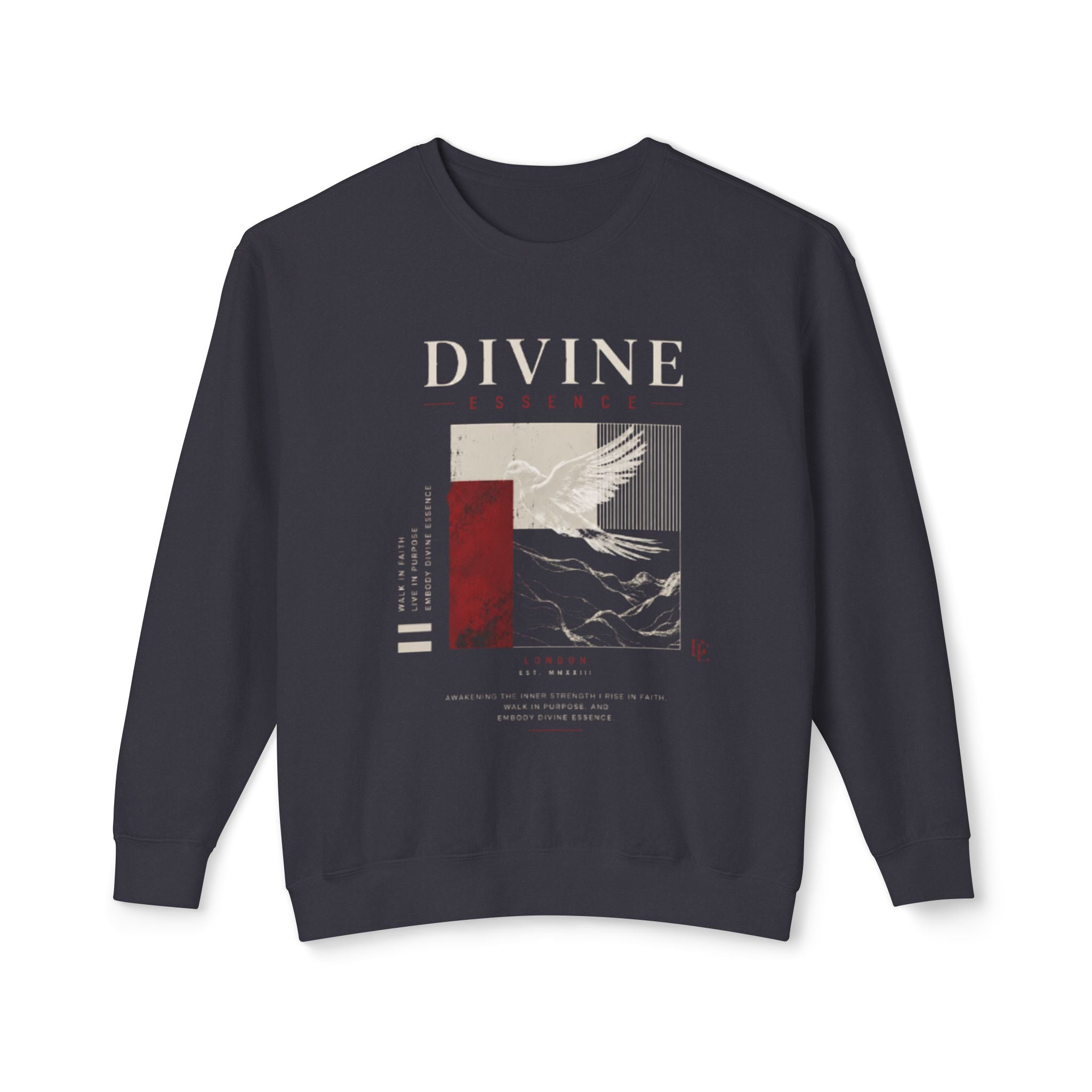 Divine Essence™ Urban Faith Crewneck Sweatshirt