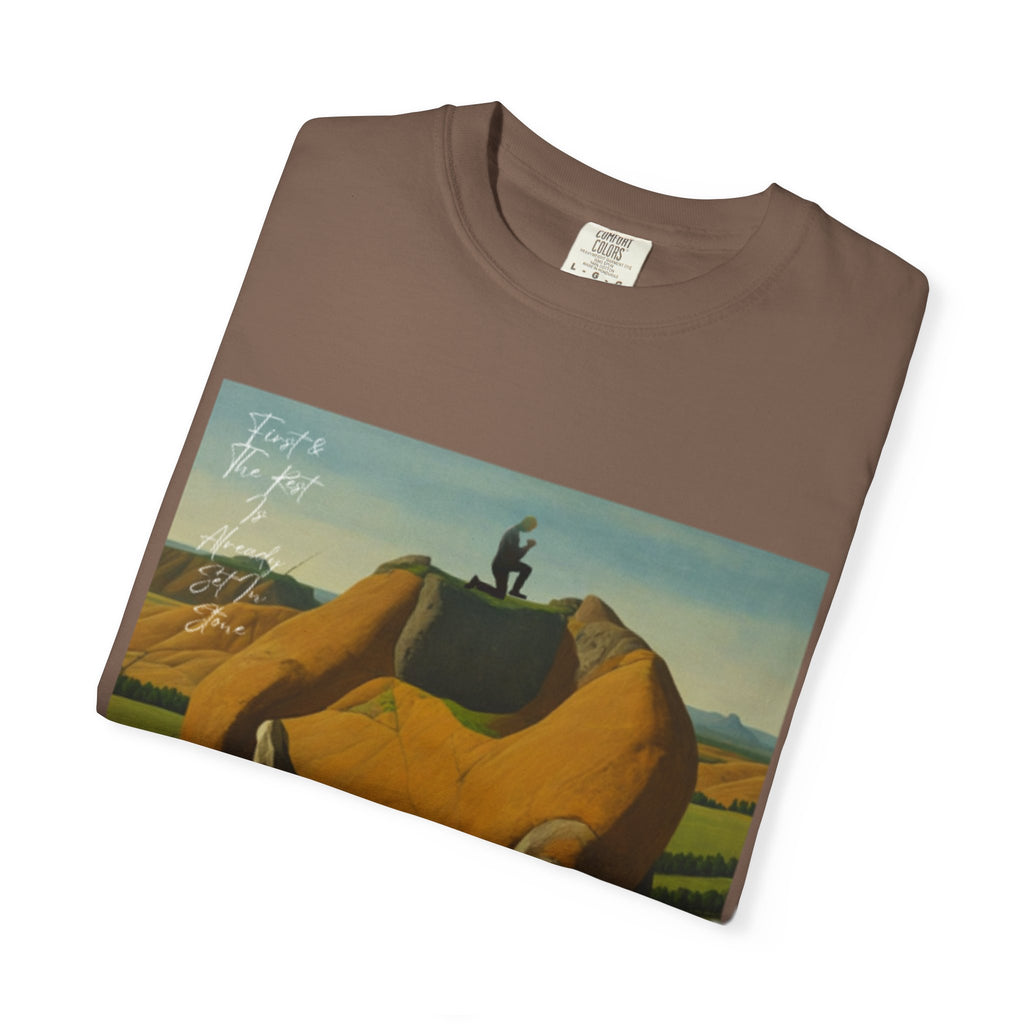 T-Shirt — Surreal Giant and Rider Art Print Tee