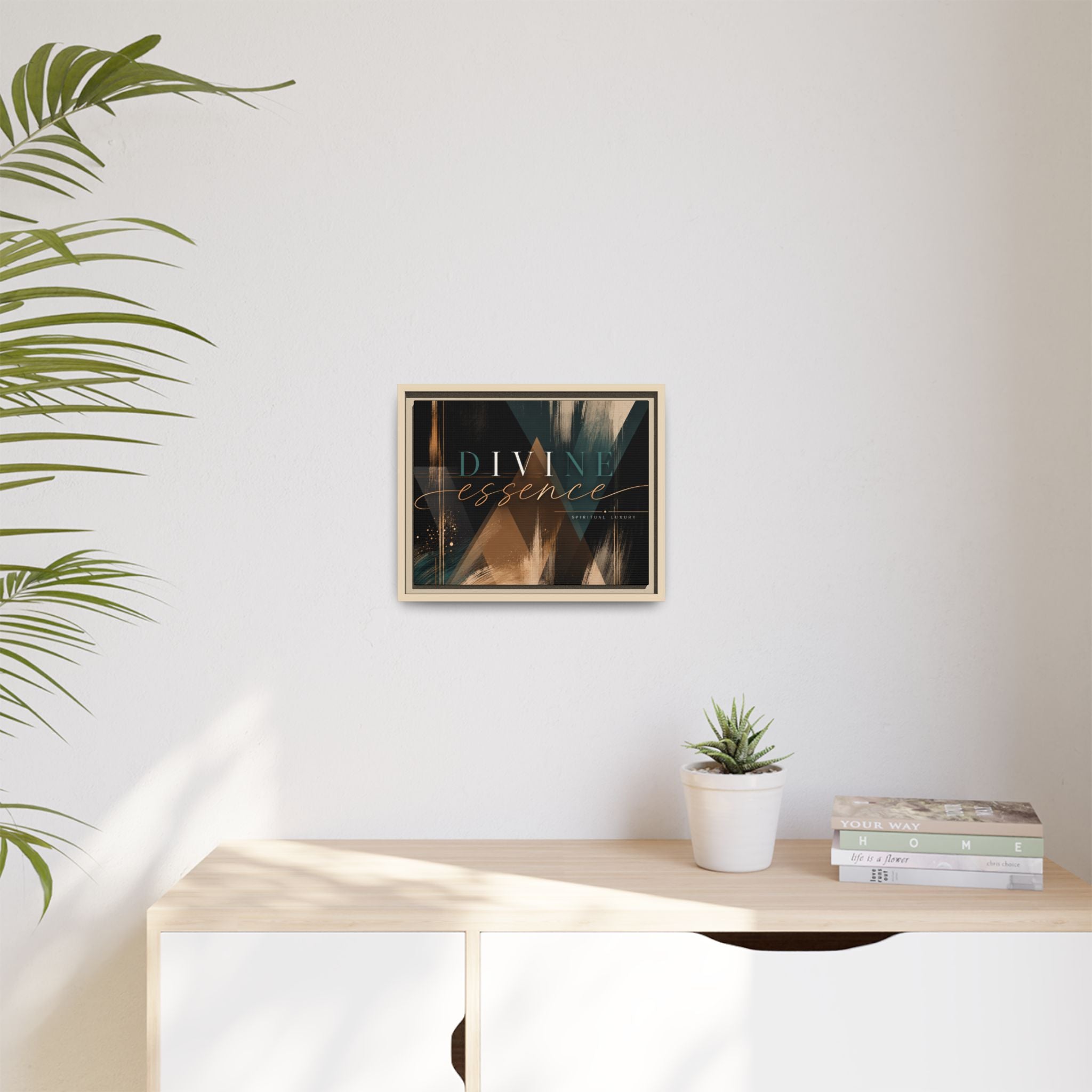 Divine Essence" Abstract Spiritual Luxury Wall Decor