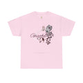 Graceful Floral Tee: 1 Corinthians 15:10