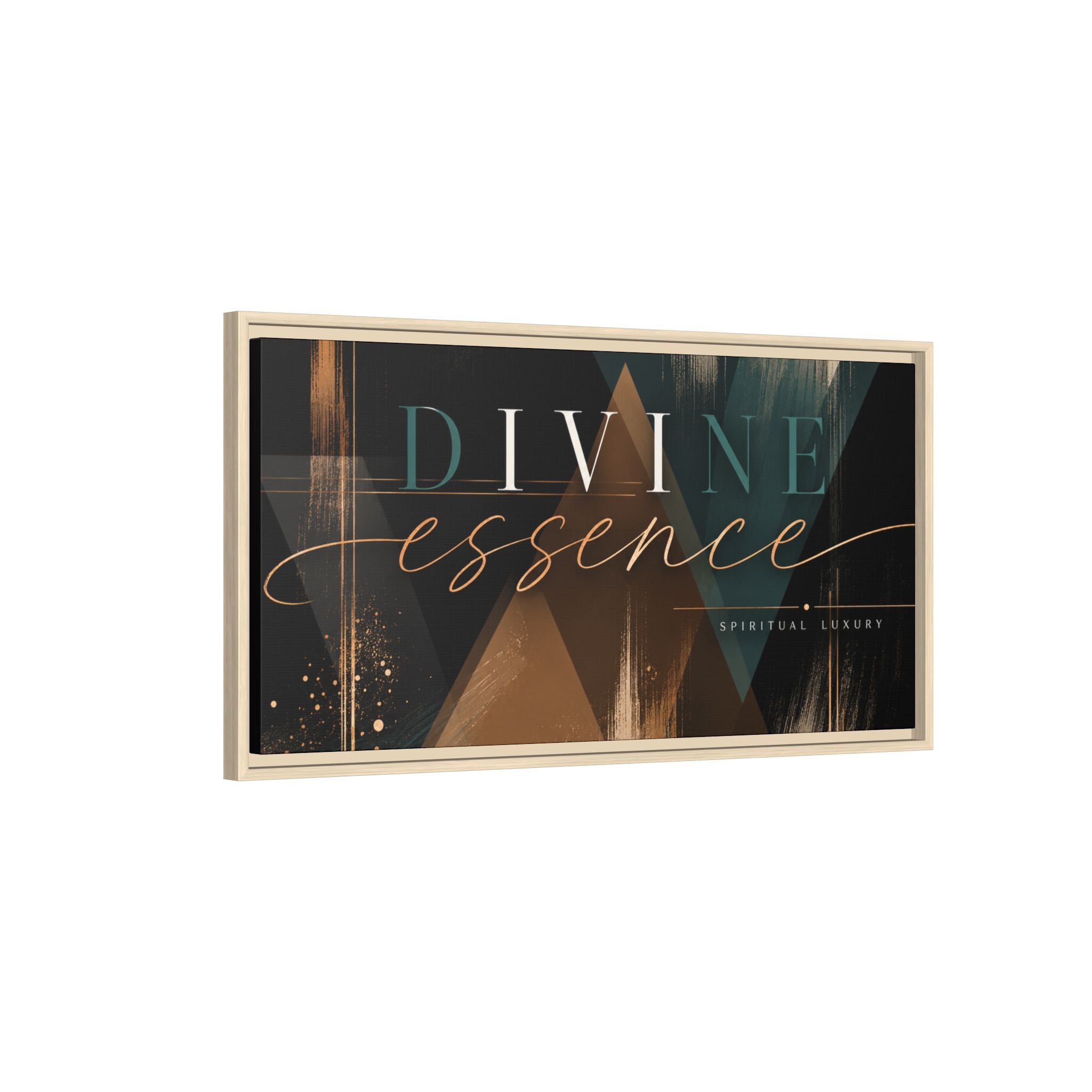 Divine Essence" Abstract Spiritual Luxury Wall Decor