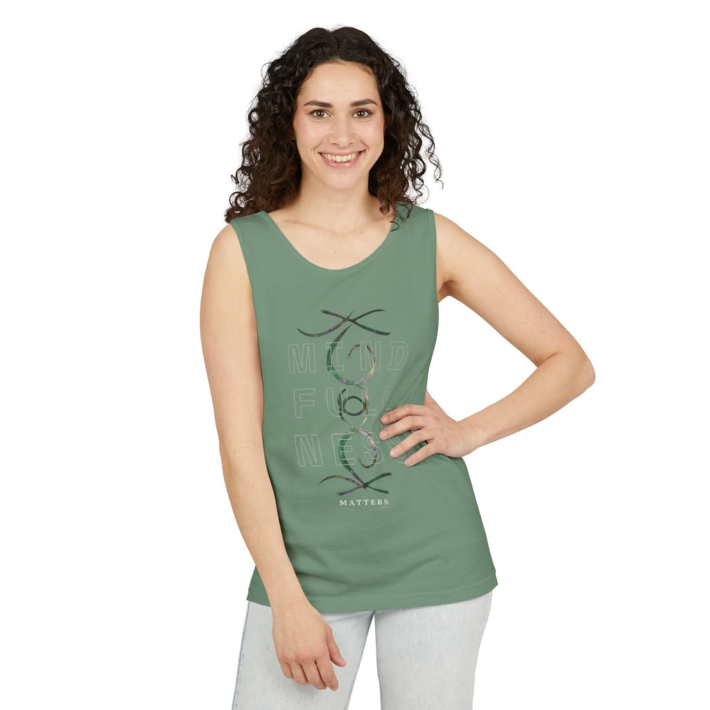 Mindfulness Matters Tank Top — Meditation/Yoga Inspirational Tank