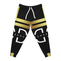 Divine Essence Athletic Joggers - Black and Gold