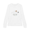 'New' Mountain Graphic & Back Youth Long Sleeve Tee -