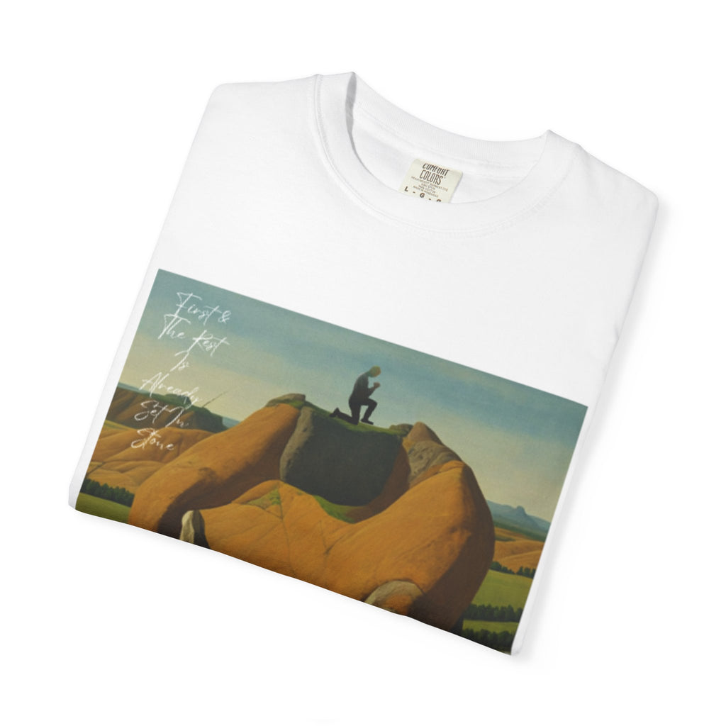 T-Shirt — Surreal Giant and Rider Art Print Tee
