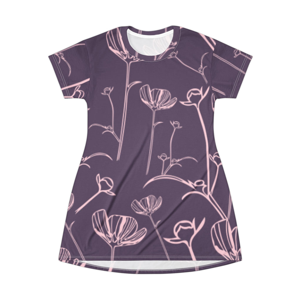 Floral T‑Shirt Dress