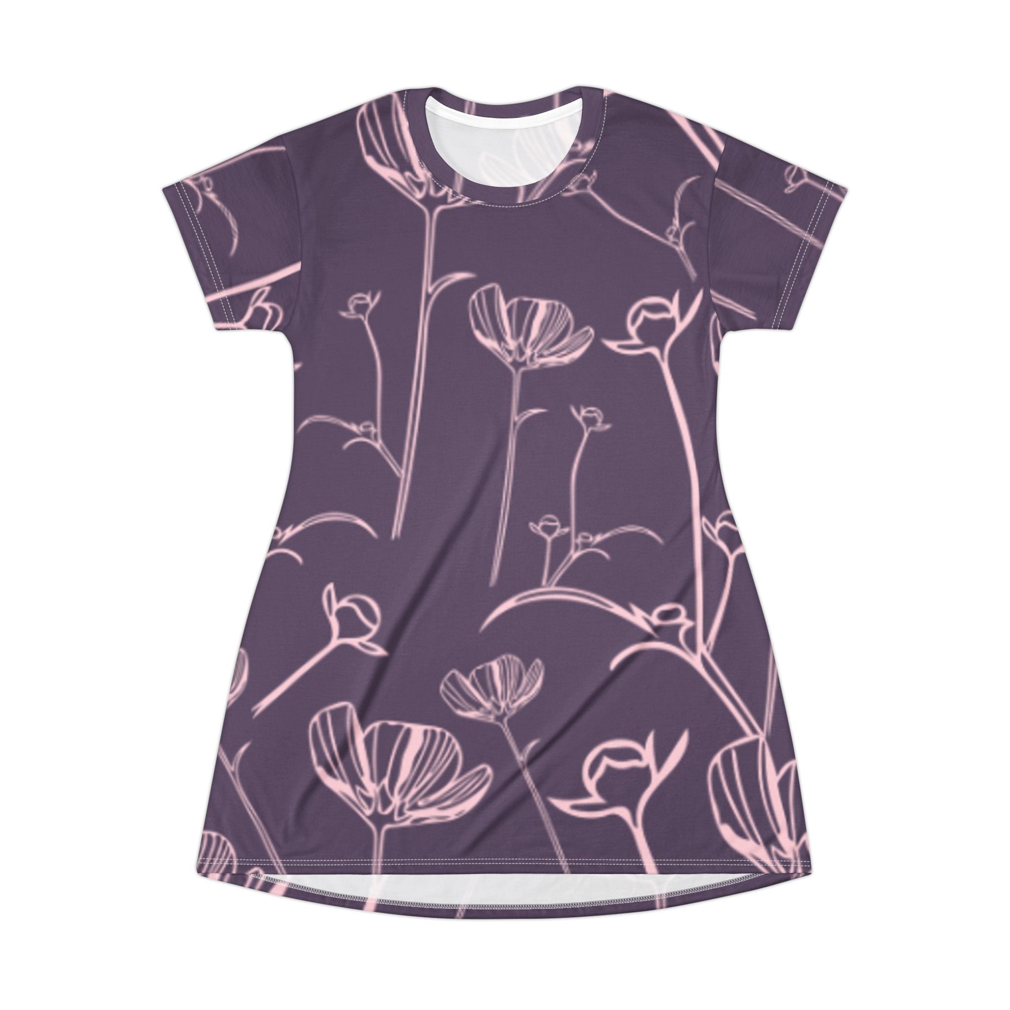 Floral T‑Shirt Dress