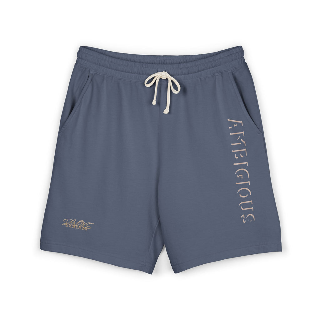 Ambiguous Vertical Script Sweat Shorts