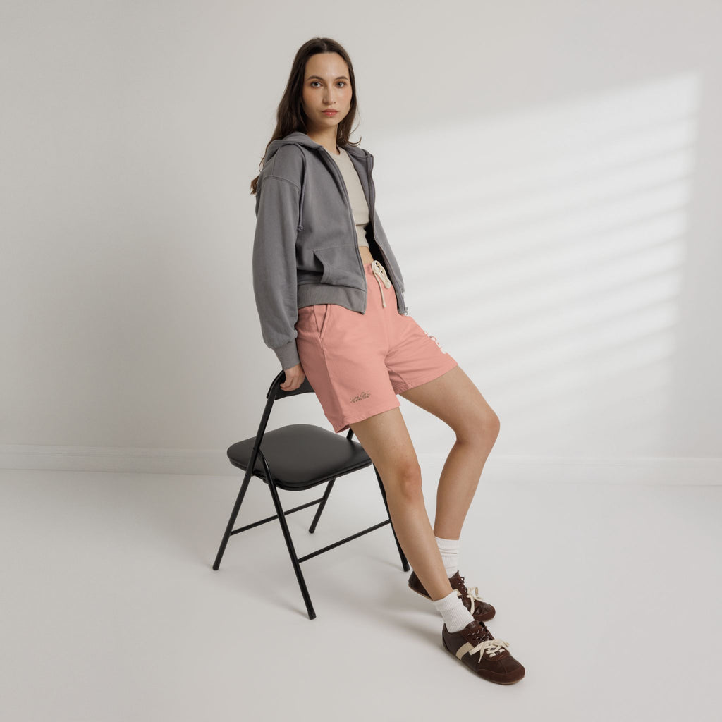 Ambiguous Vertical Script Sweat Shorts
