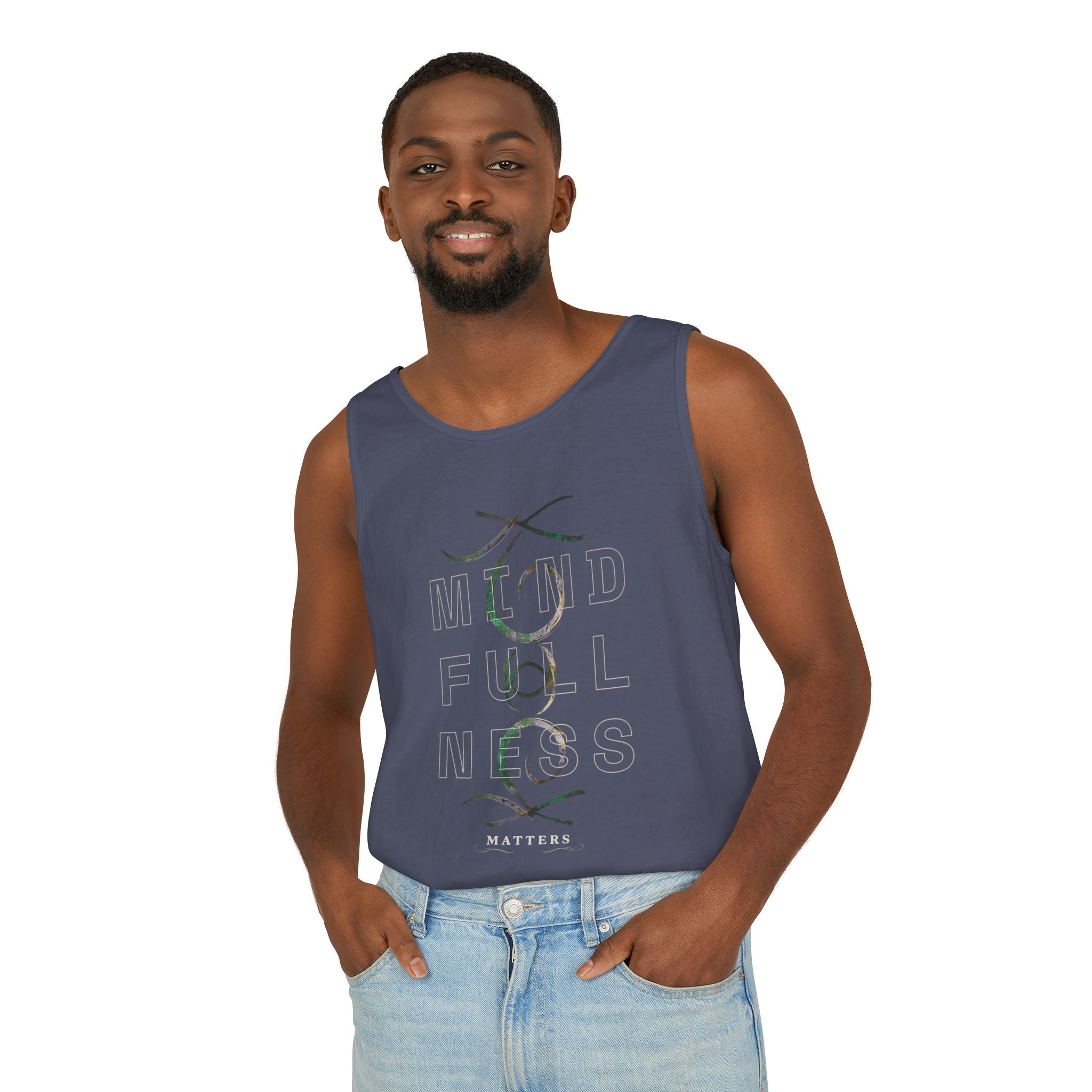 Mindfulness Matters Tank Top — Meditation/Yoga Inspirational Tank