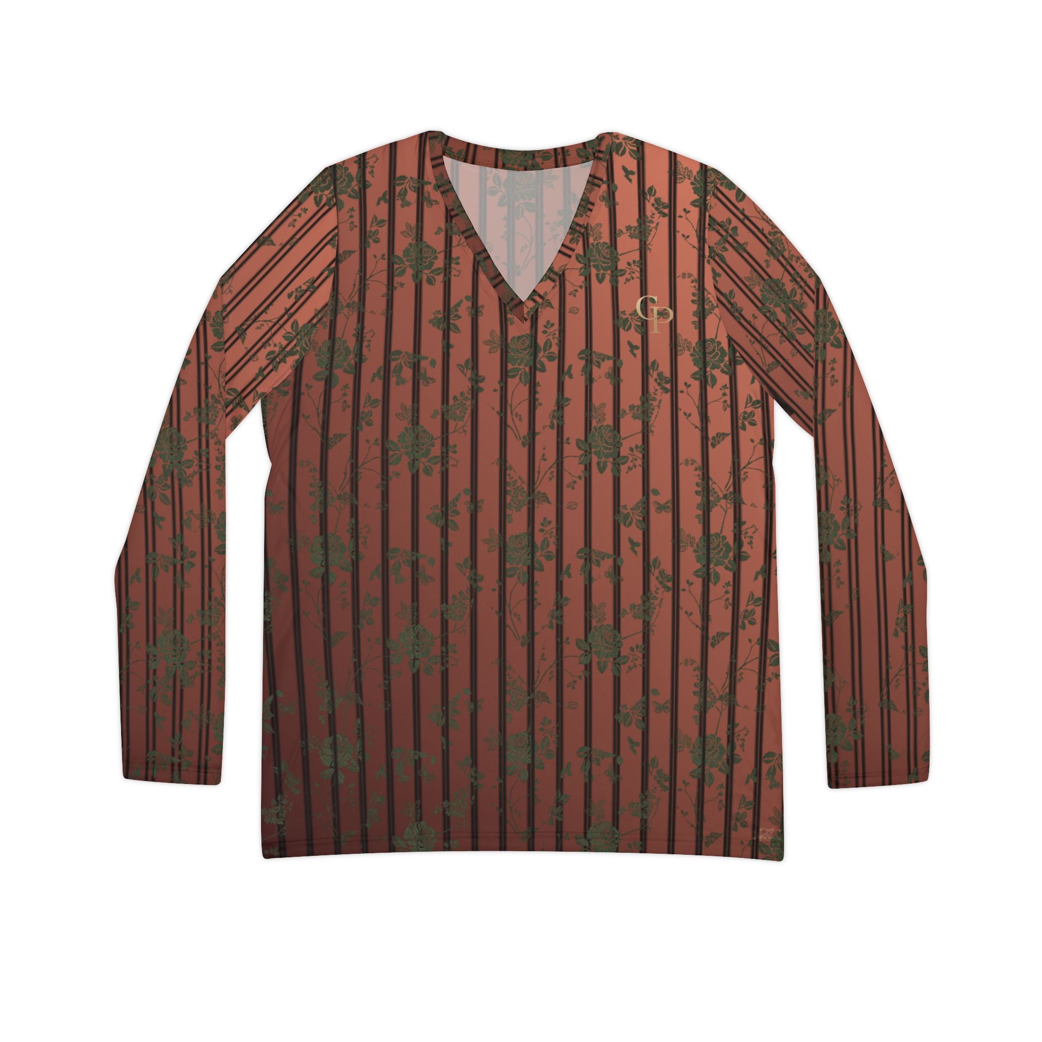 Autumn Horizon™ V-Neck Long Sleeve Shirt