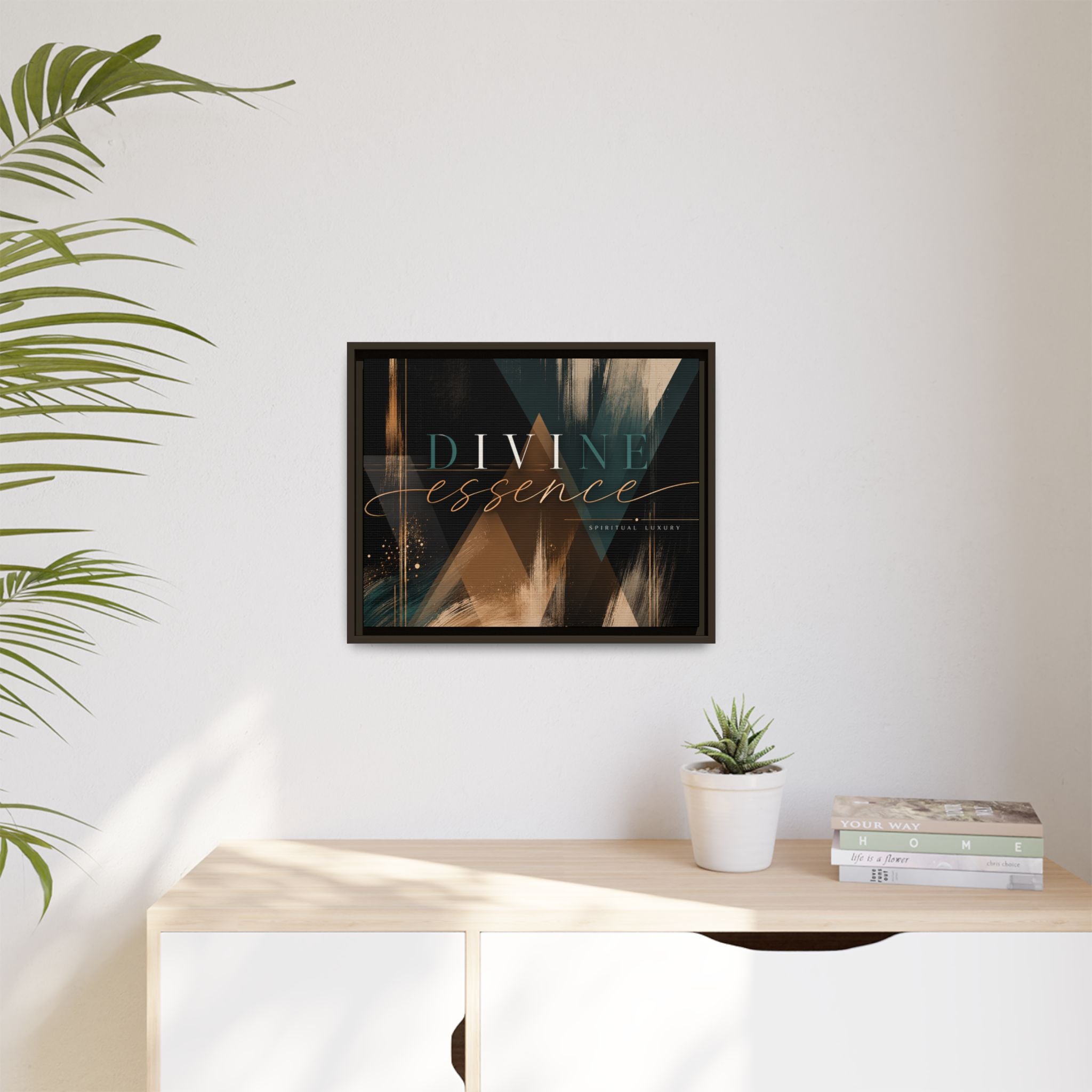 Divine Essence" Abstract Spiritual Luxury Wall Decor