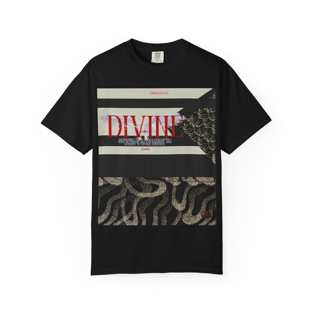 Divine Graphic T-Shirt — Vintage Snake Print Tee