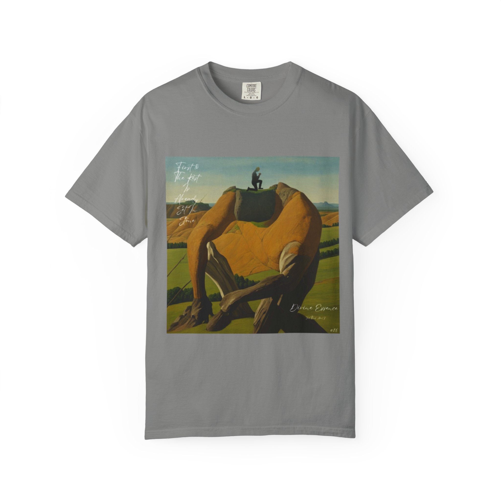 T-Shirt — Surreal Giant and Rider Art Print Tee