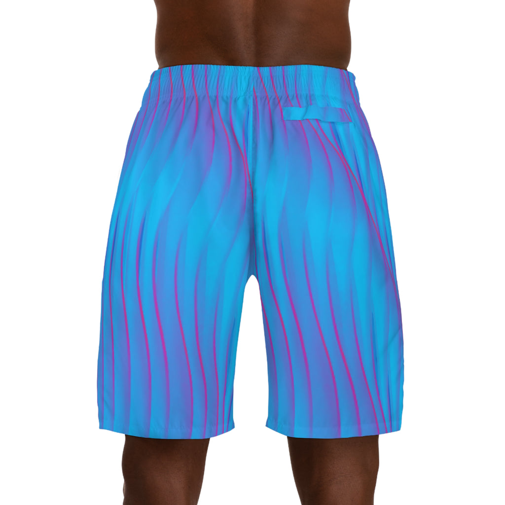 Blue Wave Jogger Shorts