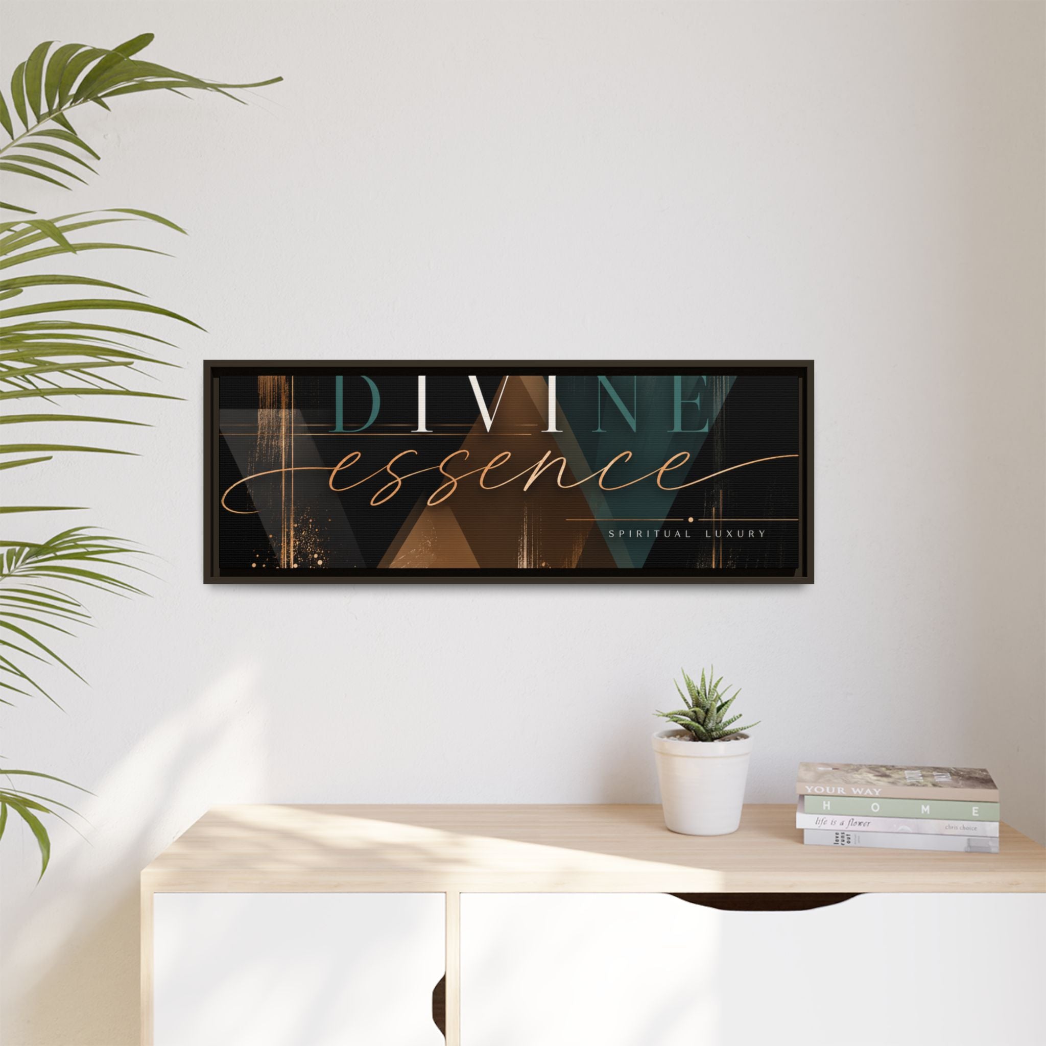 Divine Essence" Abstract Spiritual Luxury Wall Decor
