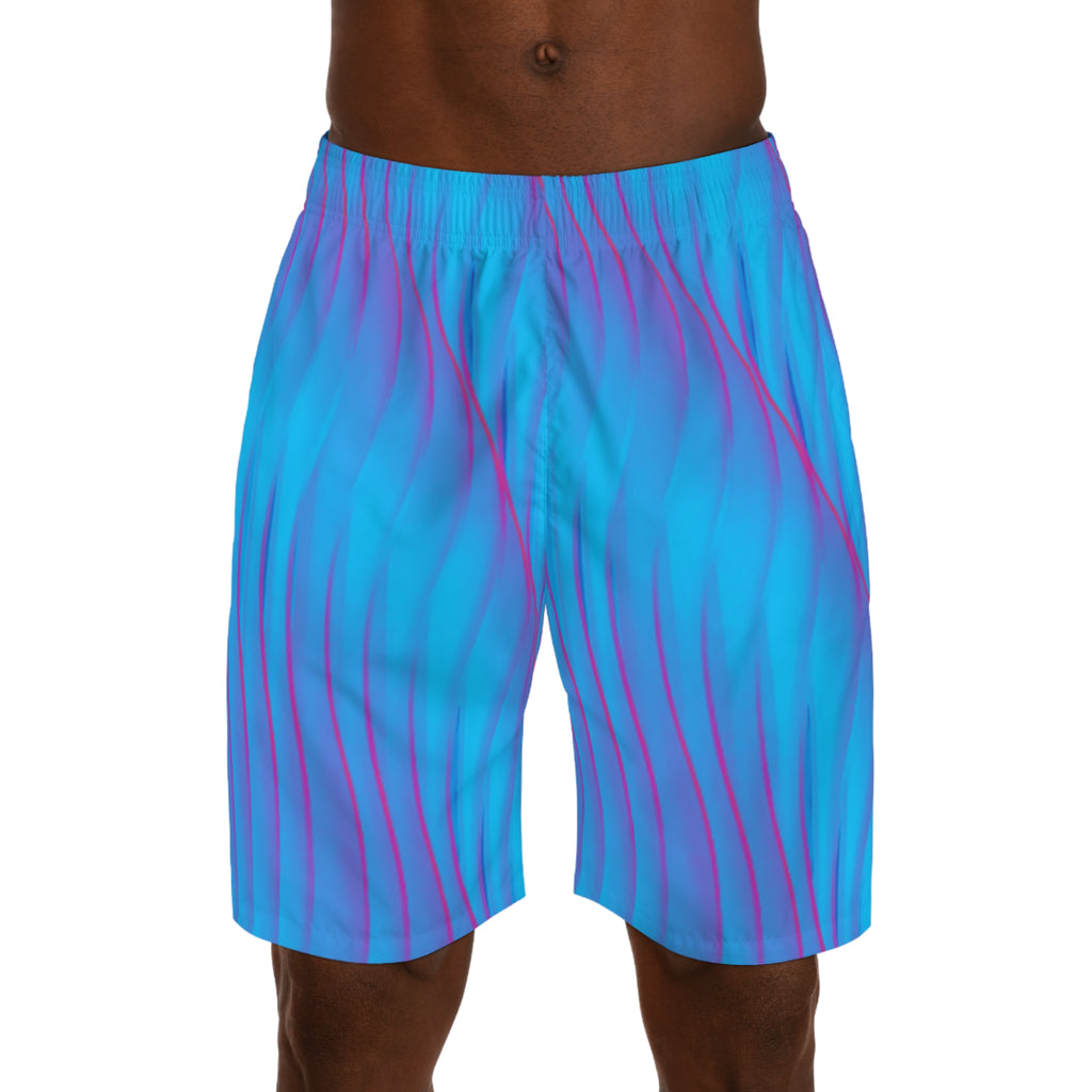 Blue Wave Jogger Shorts
