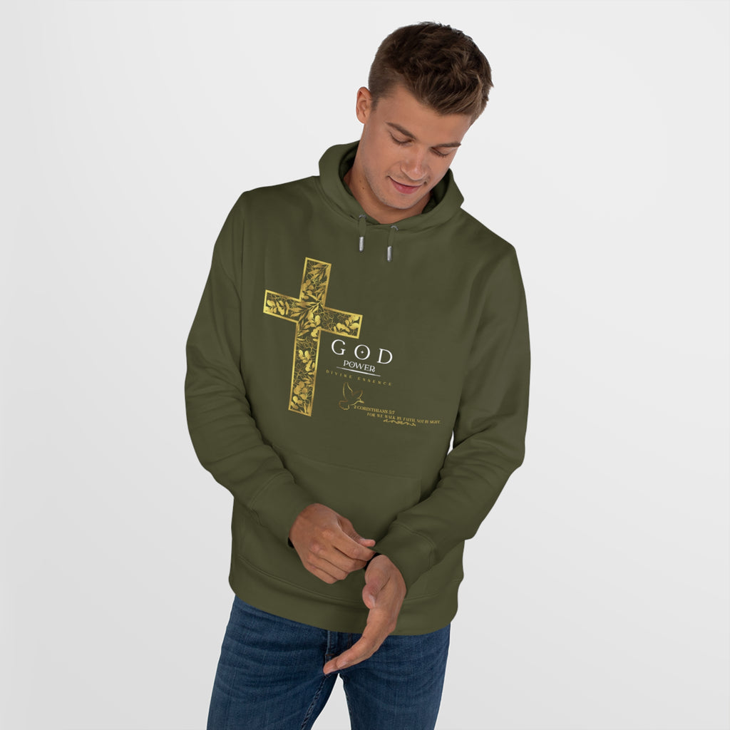 God Power Hoodie-Corinthians 5:7 Hoodie