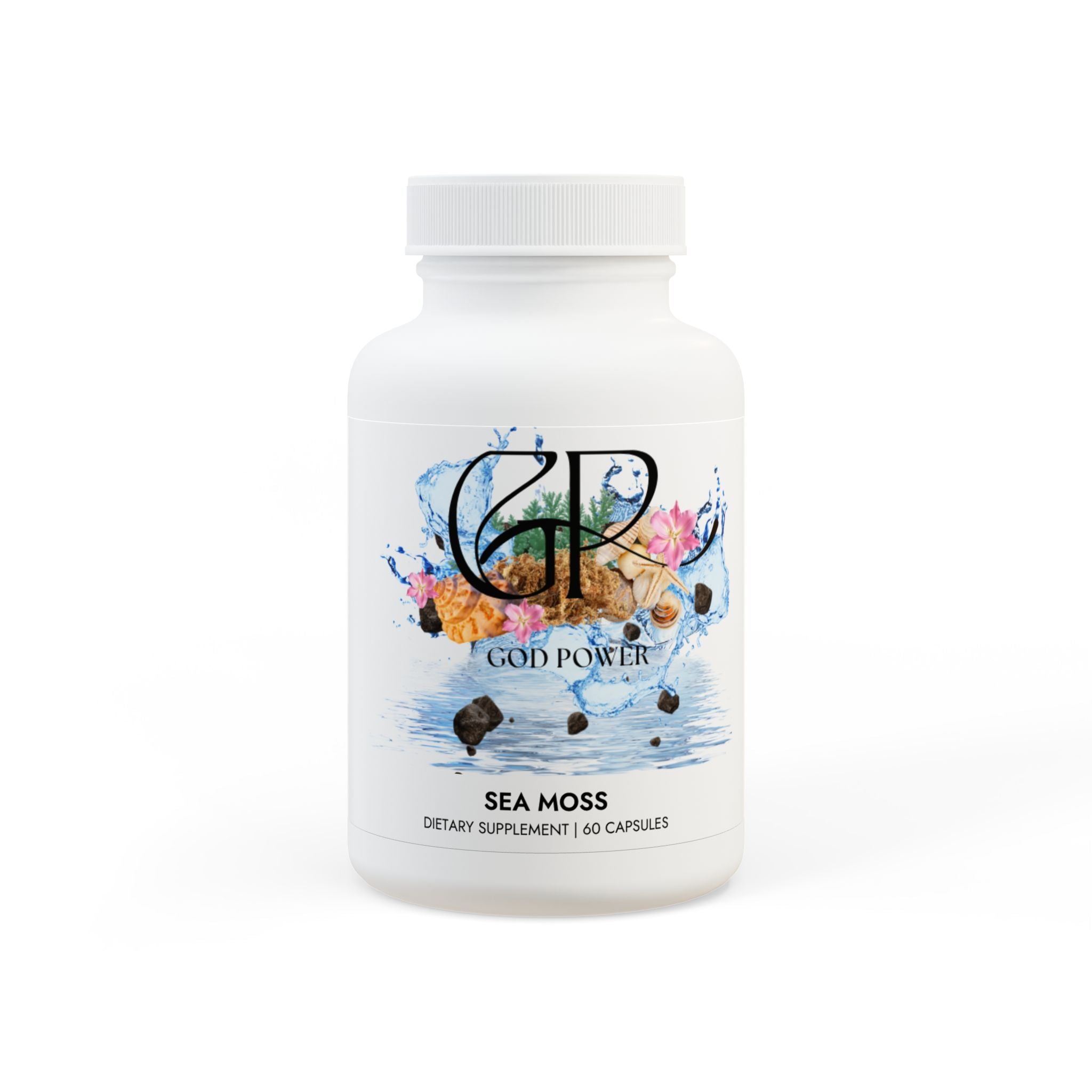 God Power Sea Moss Supplement (60 Capsules)