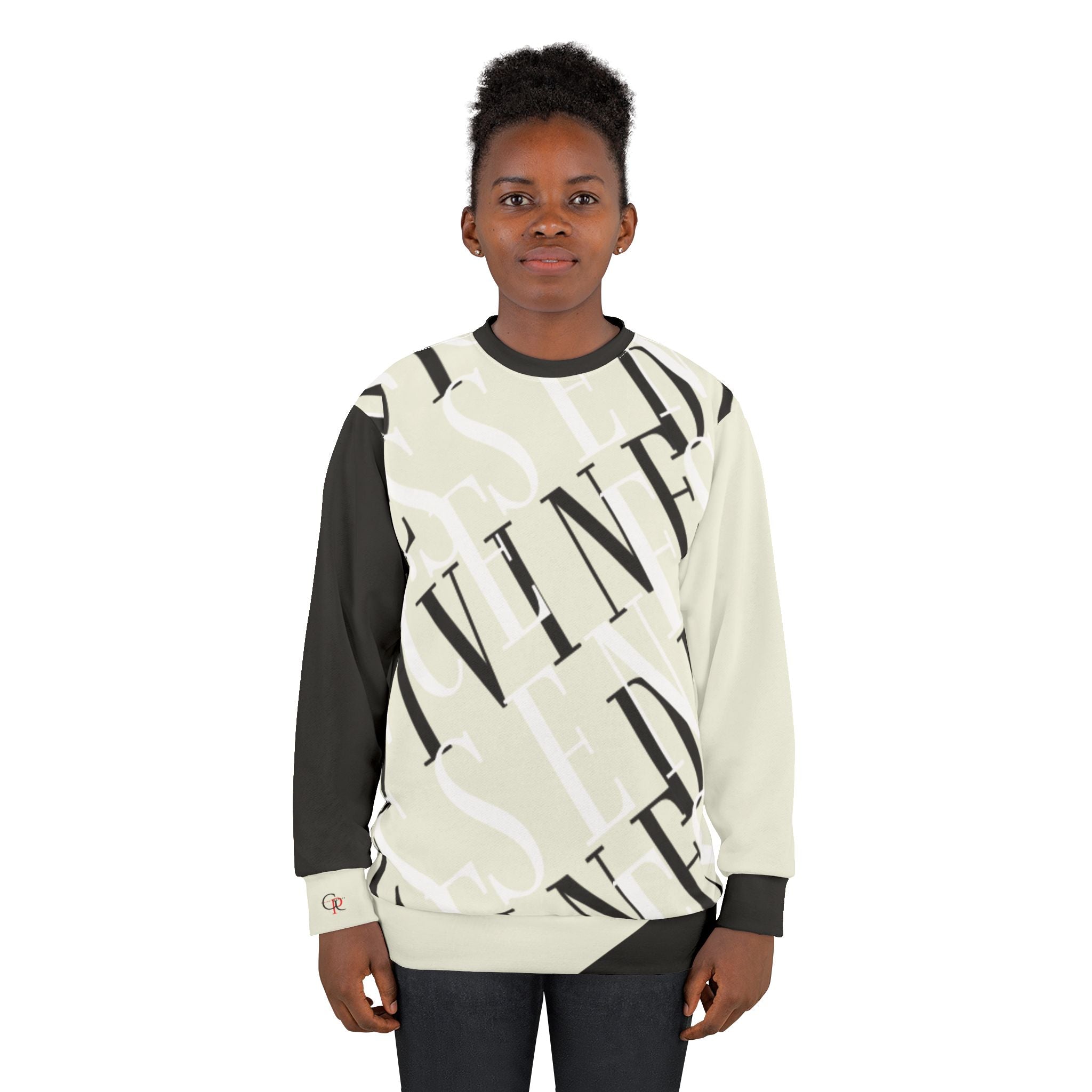 Divine Neutral Typographic Crewneck
