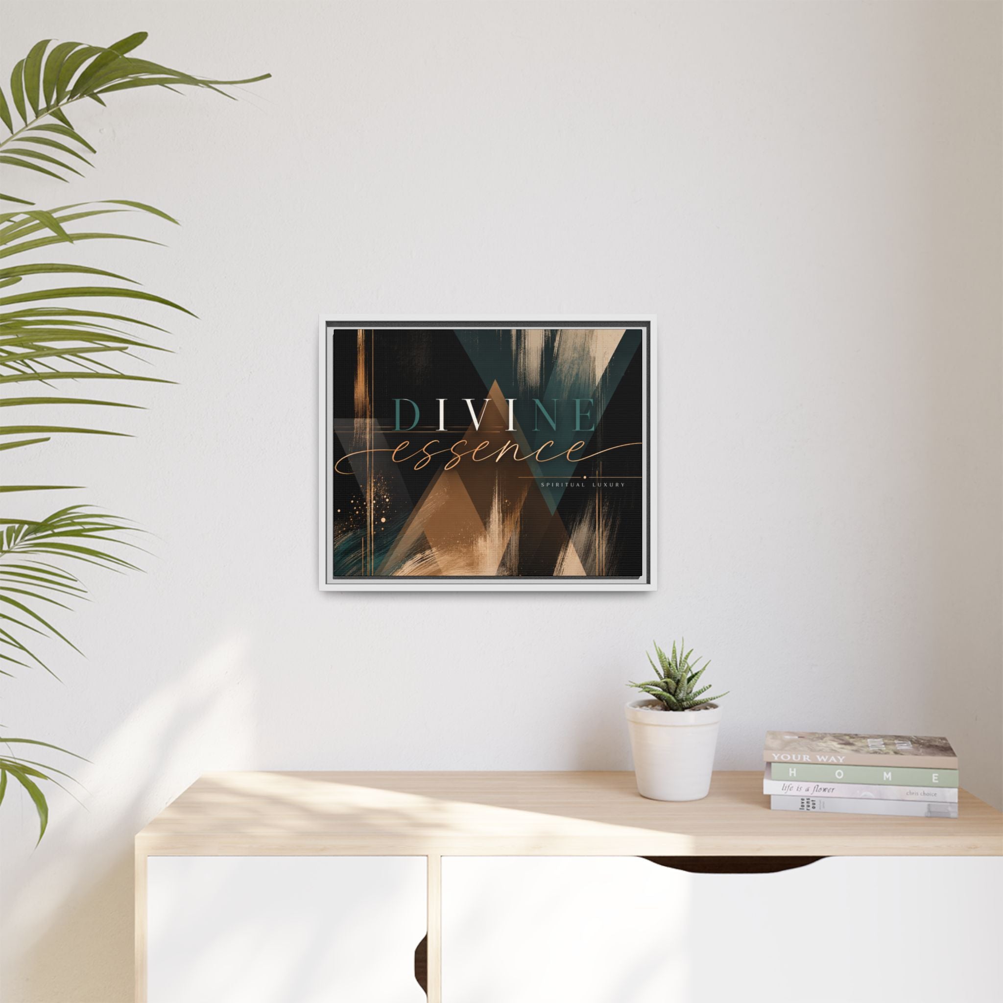 Divine Essence" Abstract Spiritual Luxury Wall Decor
