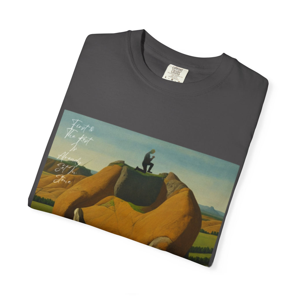T-Shirt — Surreal Giant and Rider Art Print Tee