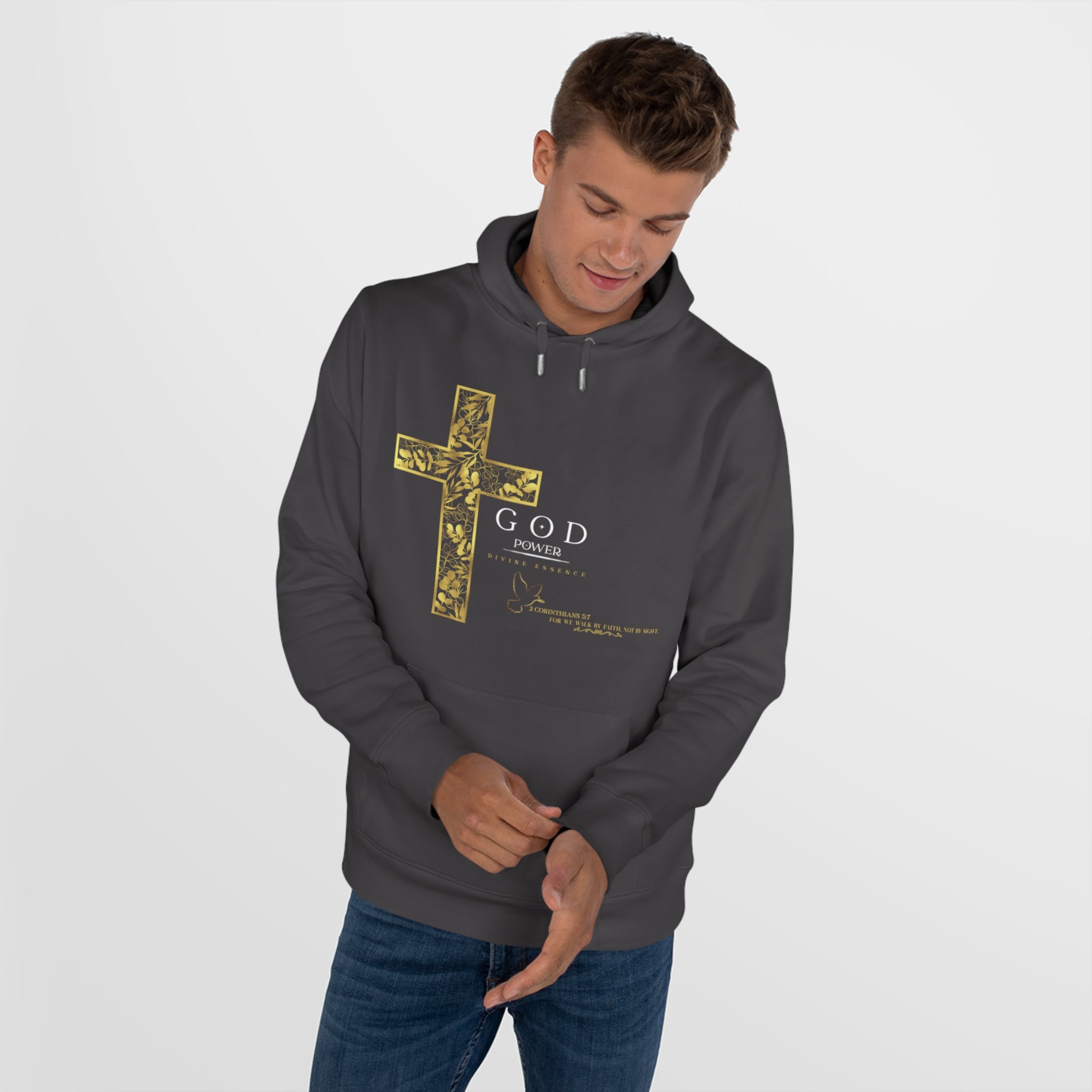 God Power Hoodie-Corinthians 5:7 Hoodie