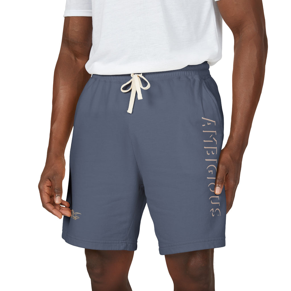 Ambiguous Vertical Script Sweat Shorts