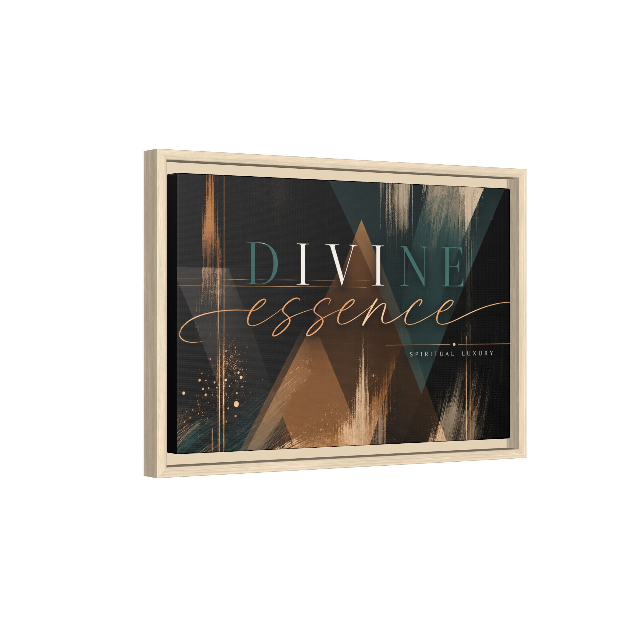 Divine Essence" Abstract Spiritual Luxury Wall Decor