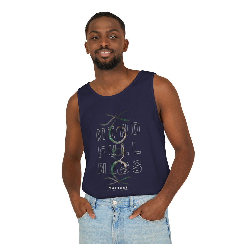 Mindfulness Matters Tank Top — Meditation/Yoga Inspirational Tank